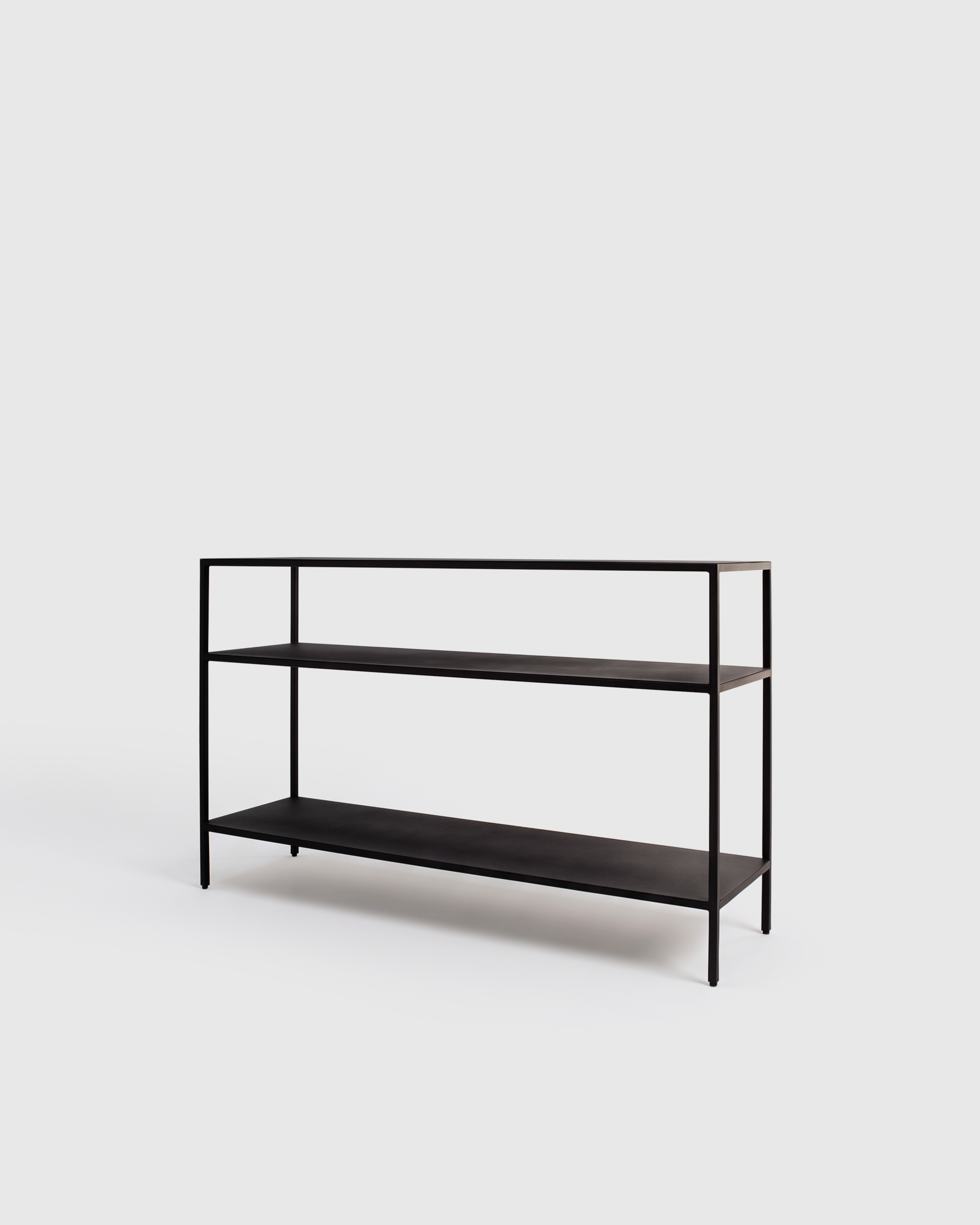 Powder-Coated Steel Console Table