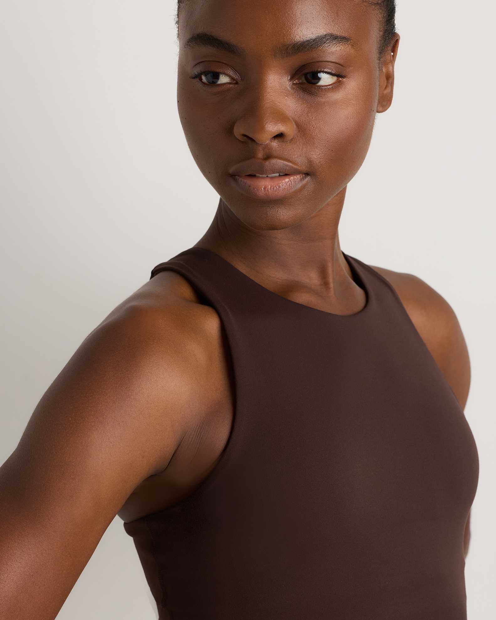 Washable Stretch Silk Tank - Plus Size