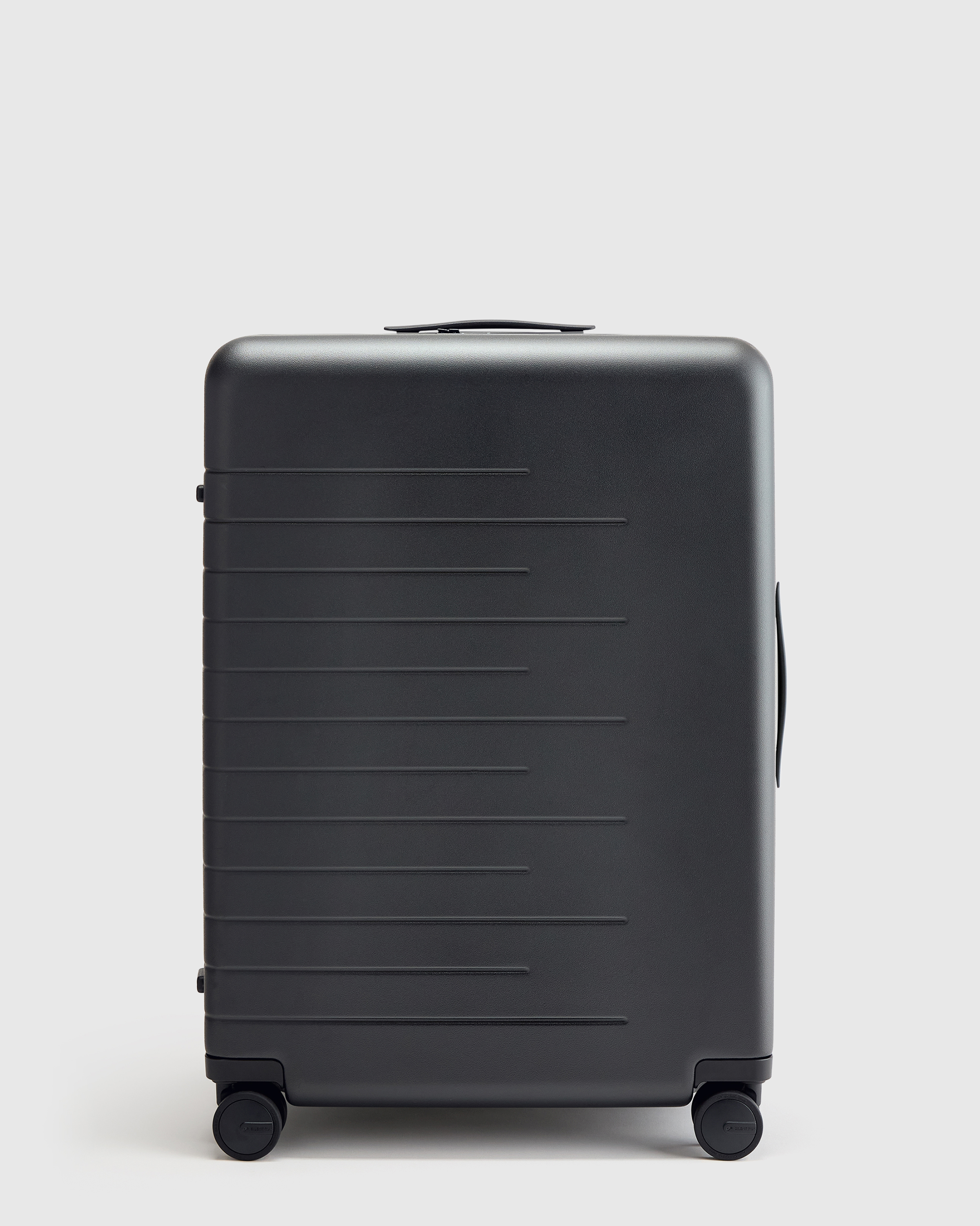 Black Expandable Large Check-In Suitcase