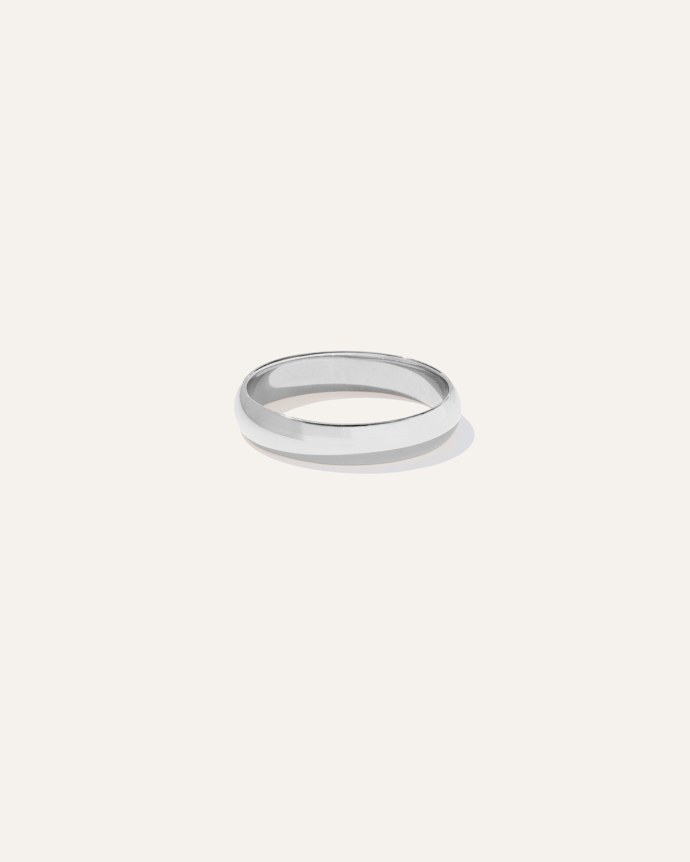 QUINCE MEN'S LOW DOME BAND RINGS