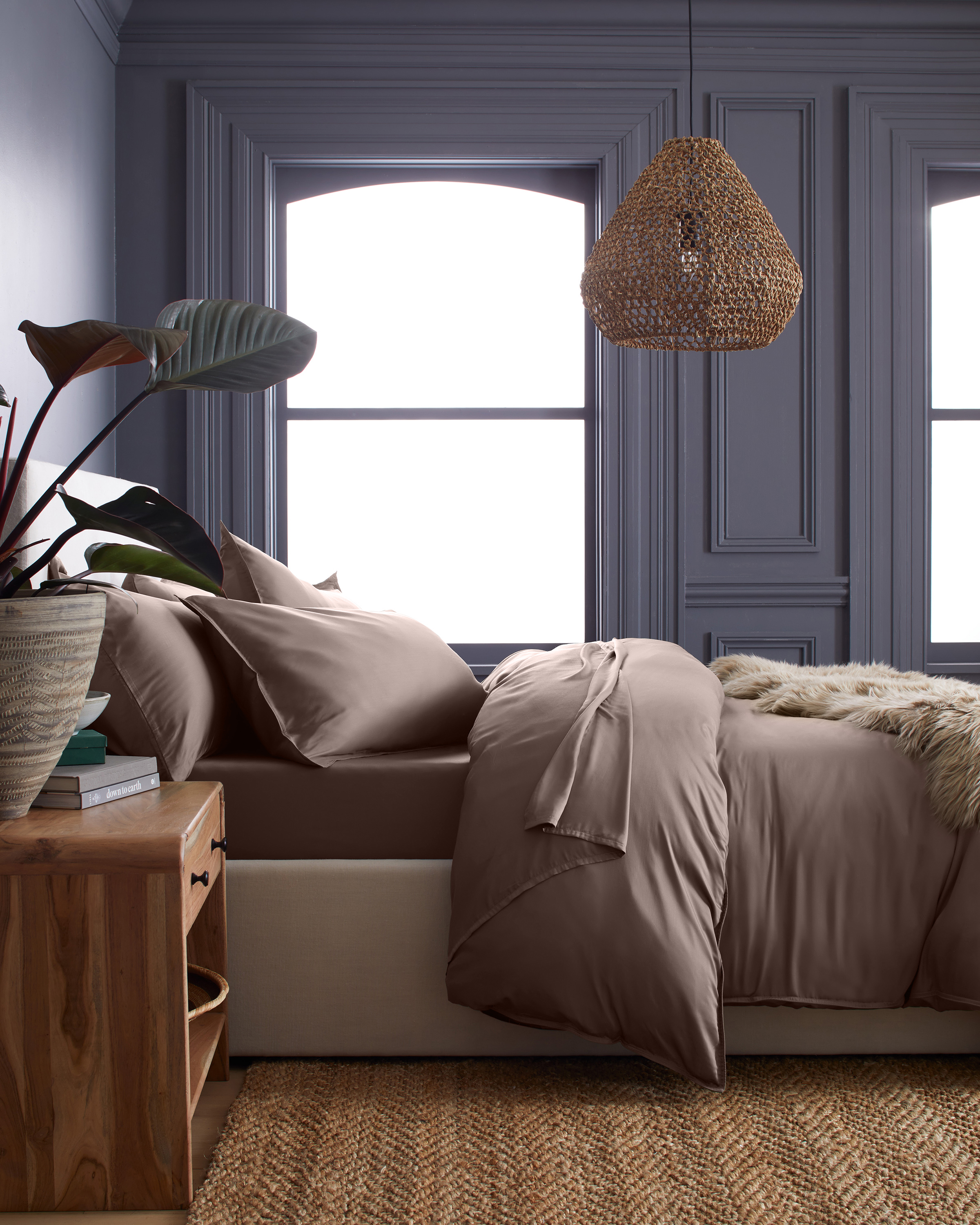 Stone Bamboo Duvet Cover