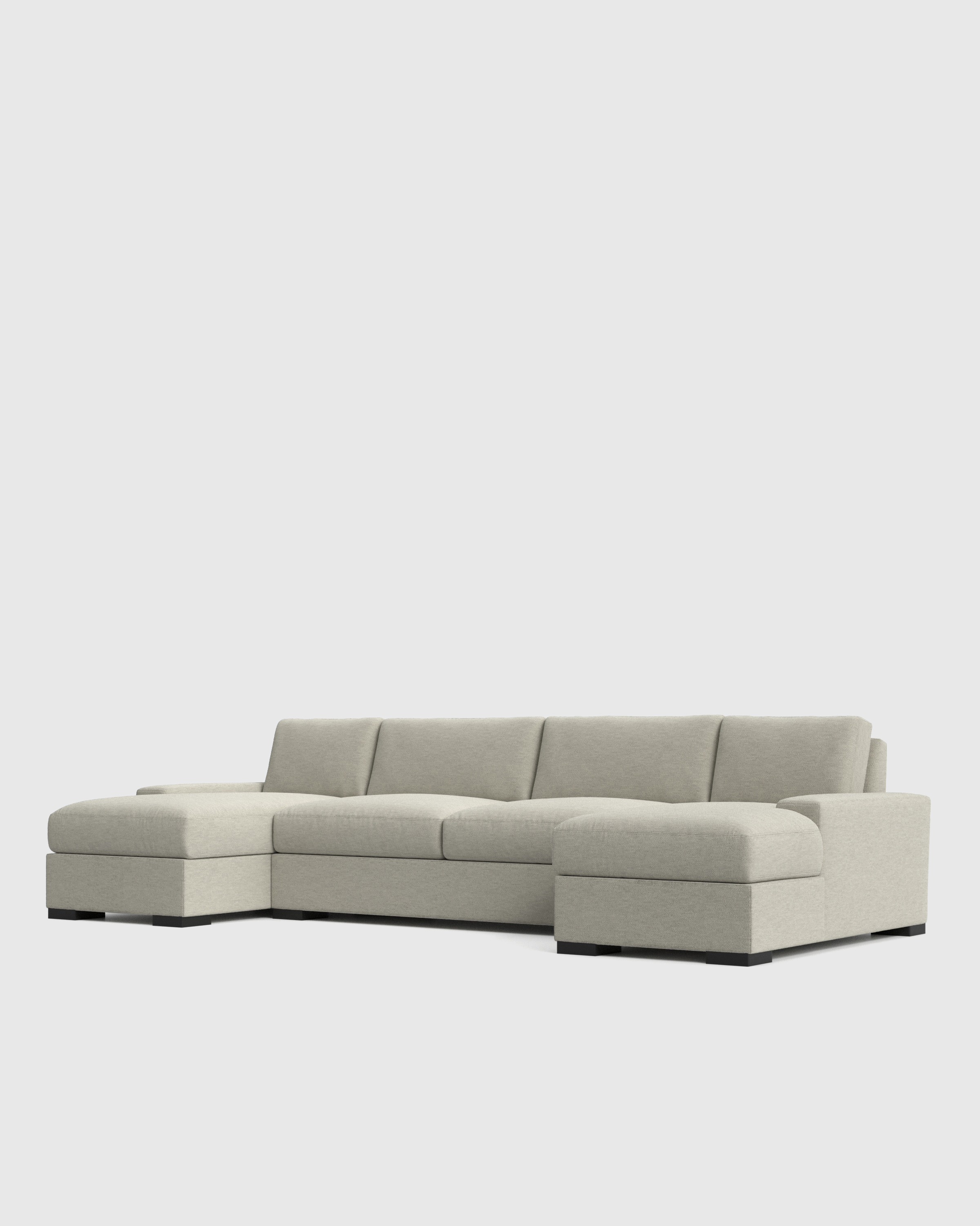 Stillman Performance Basketweave U Sectional - Thumbnail 5