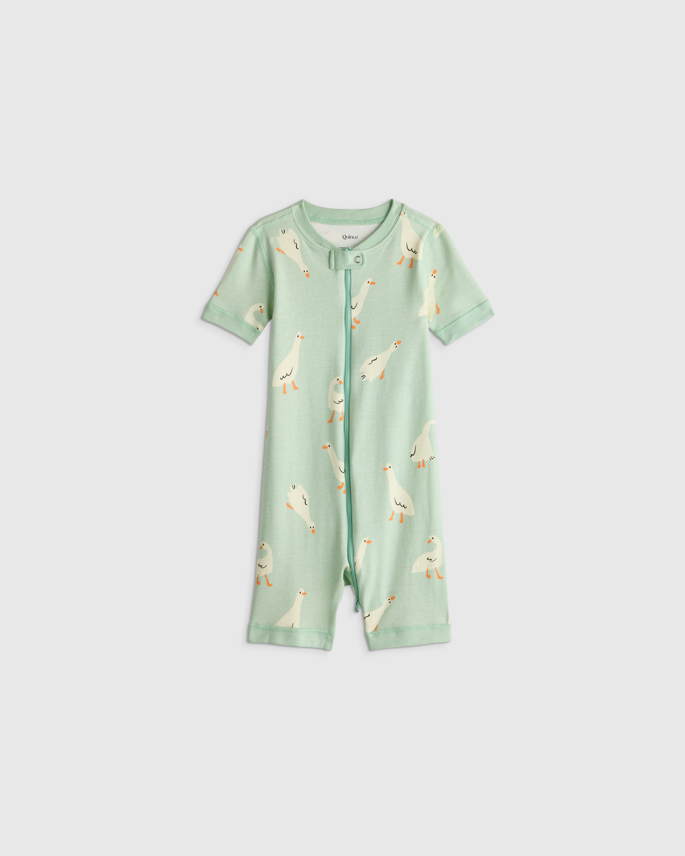 Goosie 100% Organic Cotton Shortie Onesie Pajama