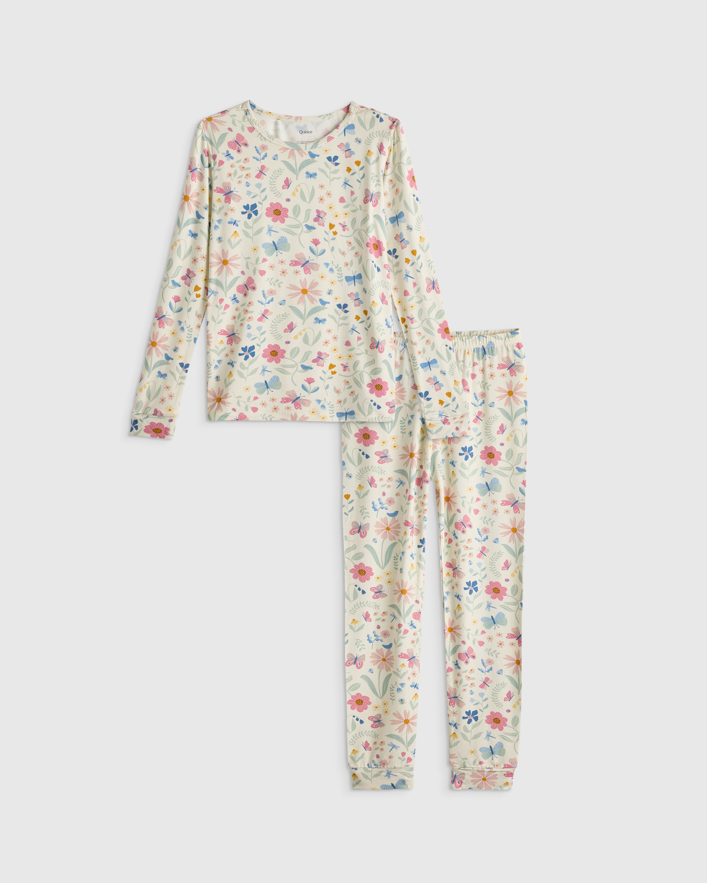 Wildflower Dreams Bamboo Long Sleeve and Pant Pajama Set