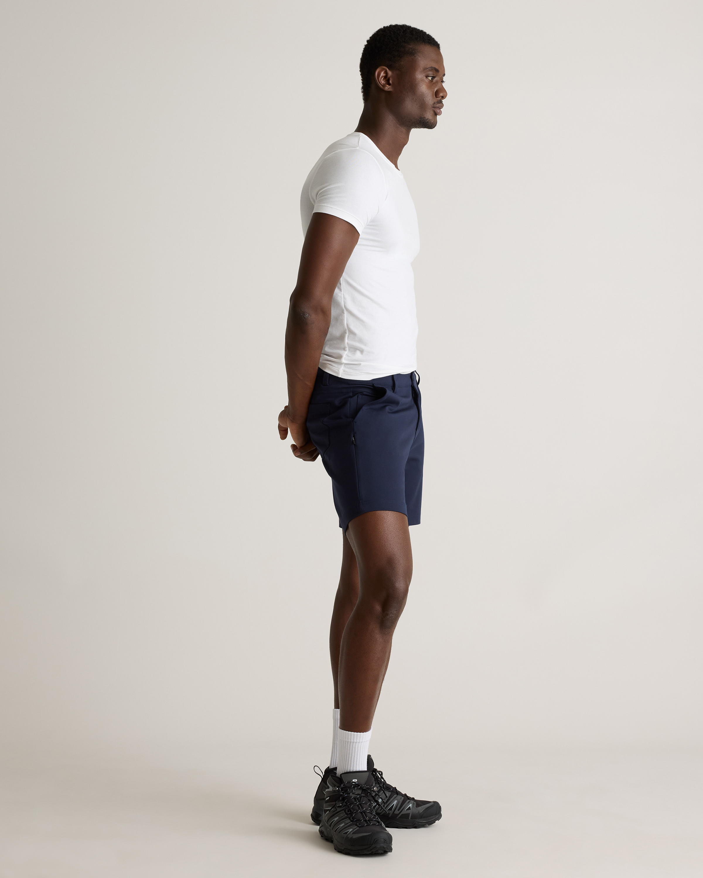 クラブハウス CLUBHAUS Active Shorts / Navy JN_M_SHORT_JCK10666_POLY-STR-