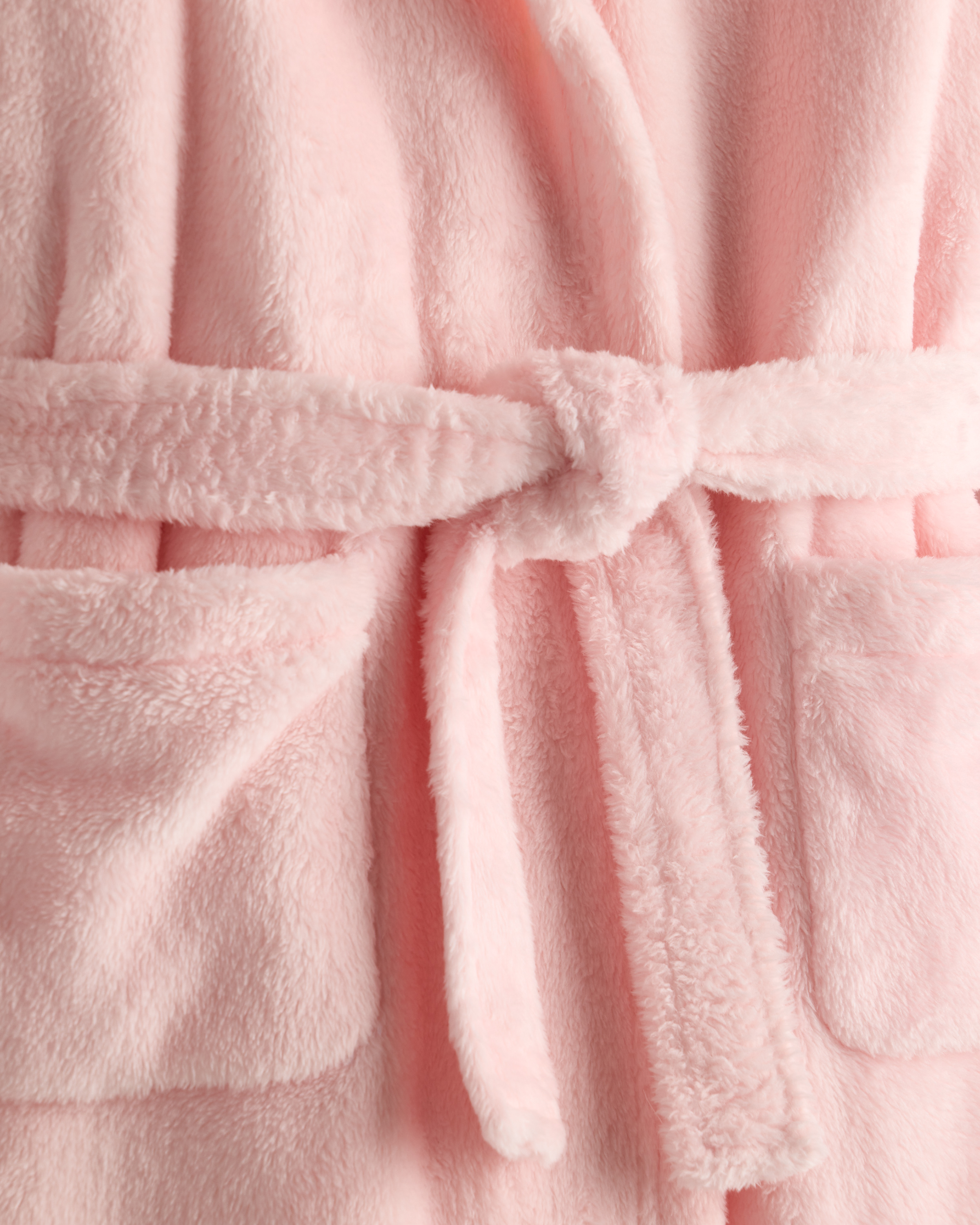 U--1203 Kids Cozy Robe Cozy Pink 14581 CROPPED
