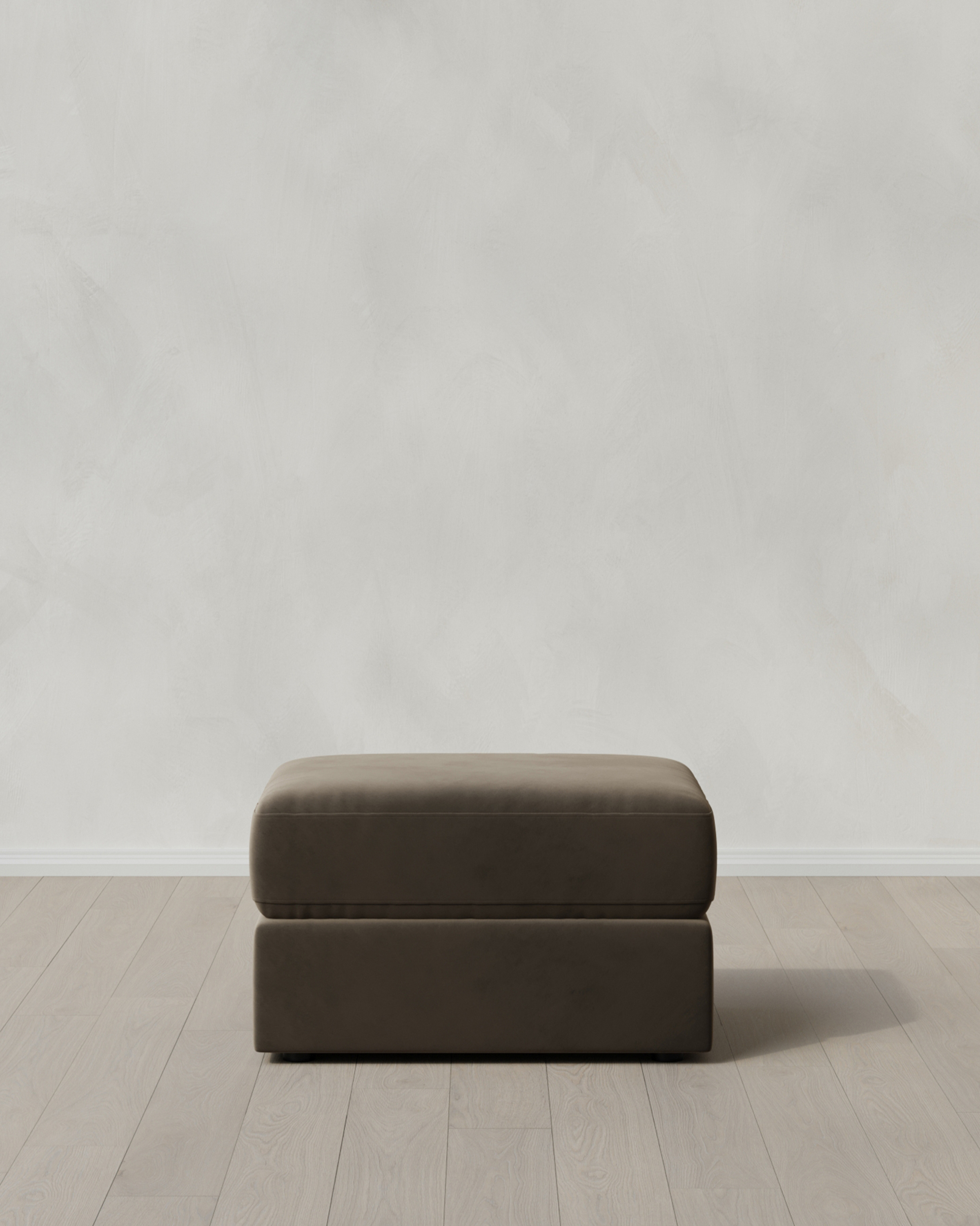 Sable Ashford Deep Seat Ottoman in Performance Velvet