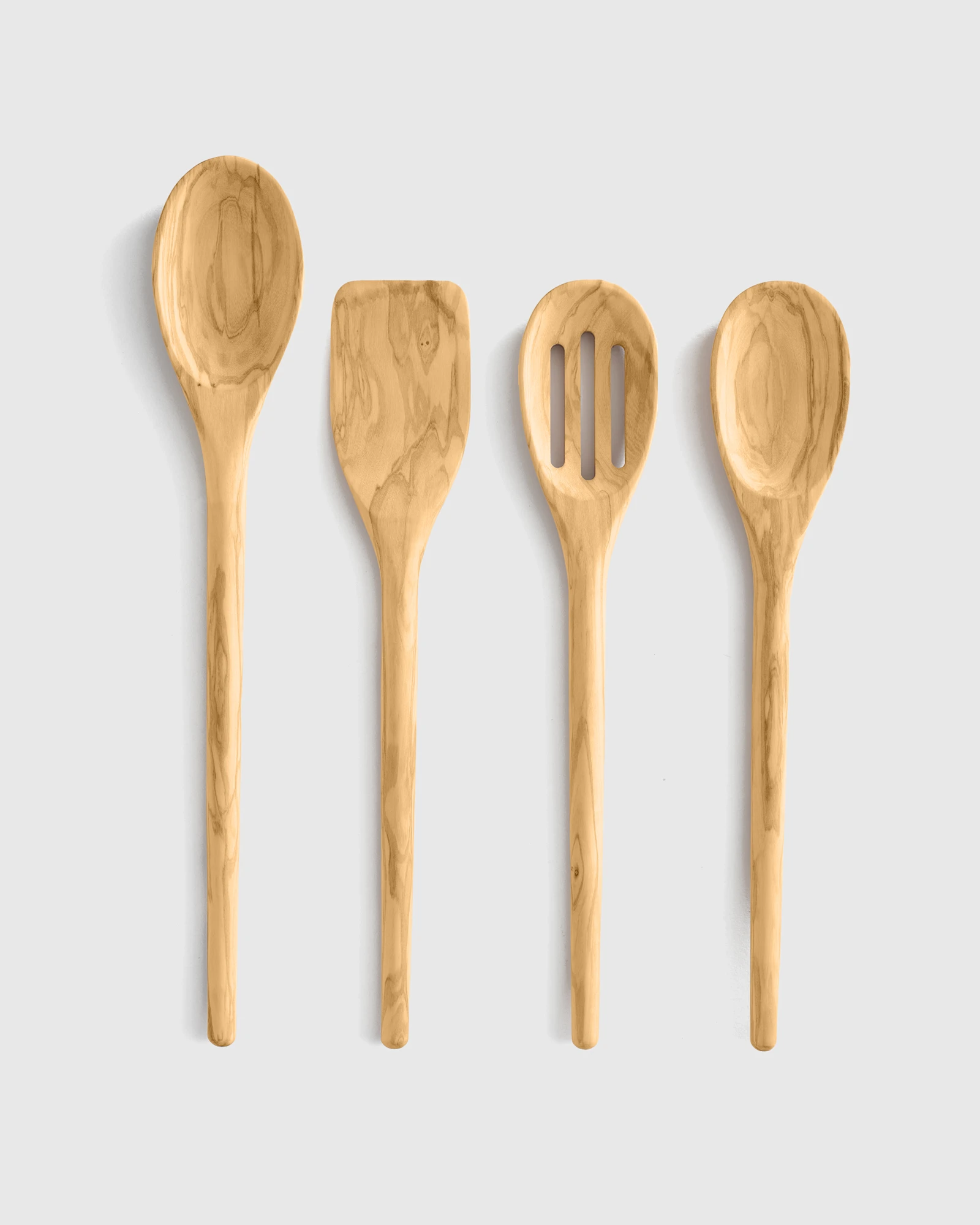 Italian Olivewood 4pc Utensil Set in Olivewood