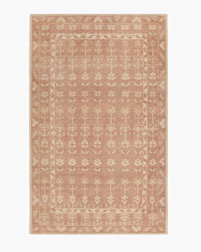 Blush Mabel Hand-Knotted Wool Rug