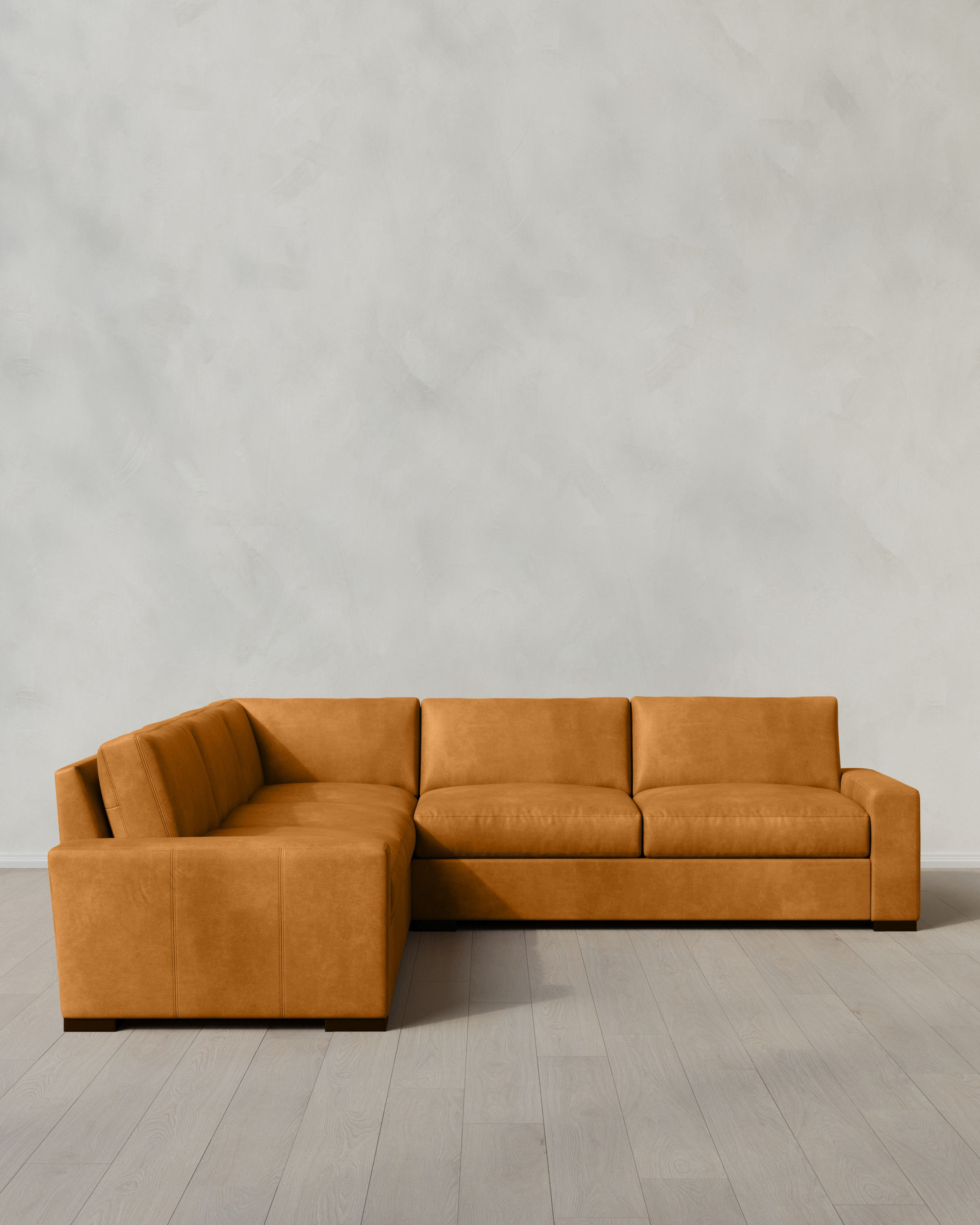 Scotch Stillman L Sectional in Leather