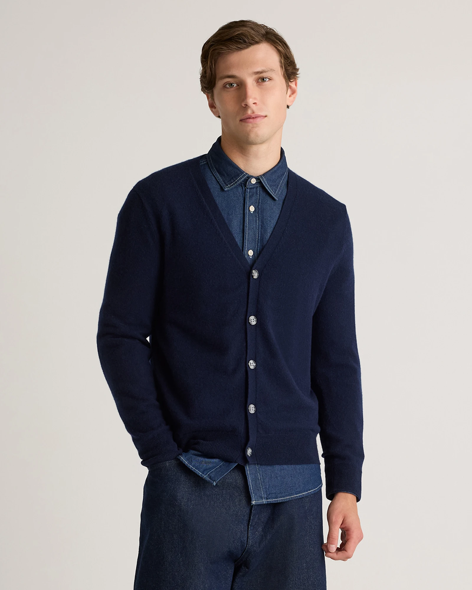 Men's Cashmere Cardigan Sweater