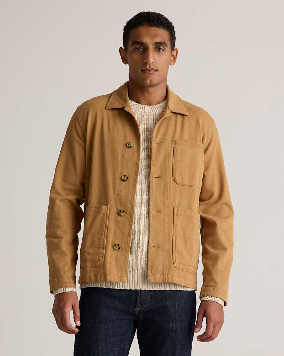 100% European Linen Shirt Jacket