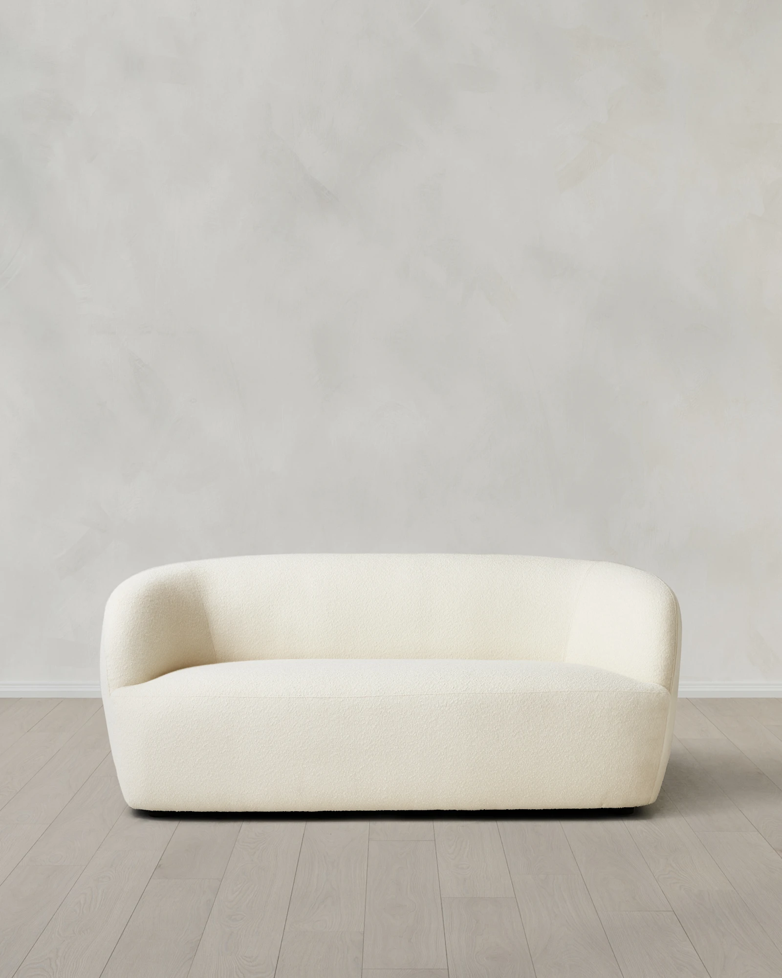 Boucle Loveseat in Ivory