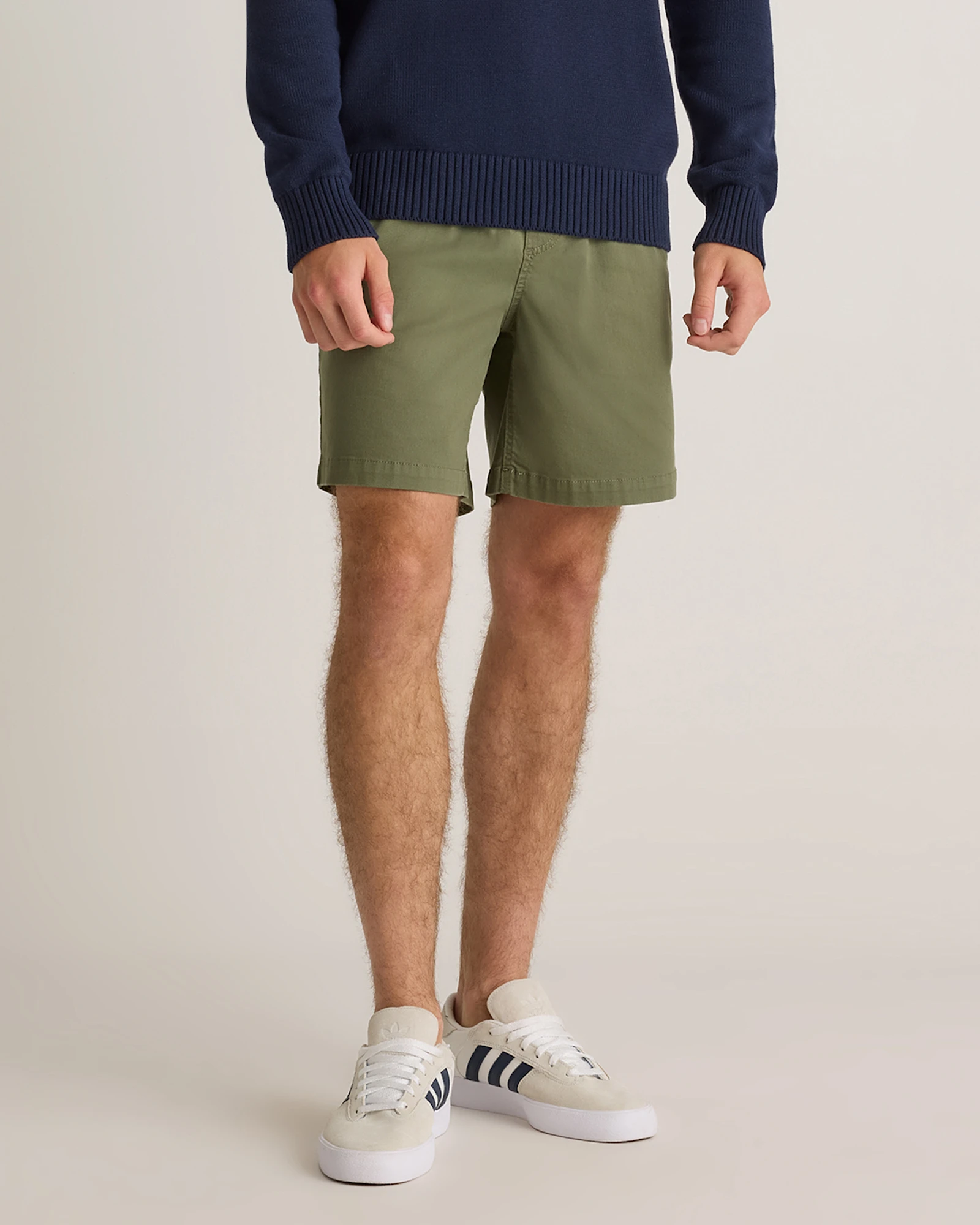 Men's Cotton Chino Drawstring Shorts - 7"
