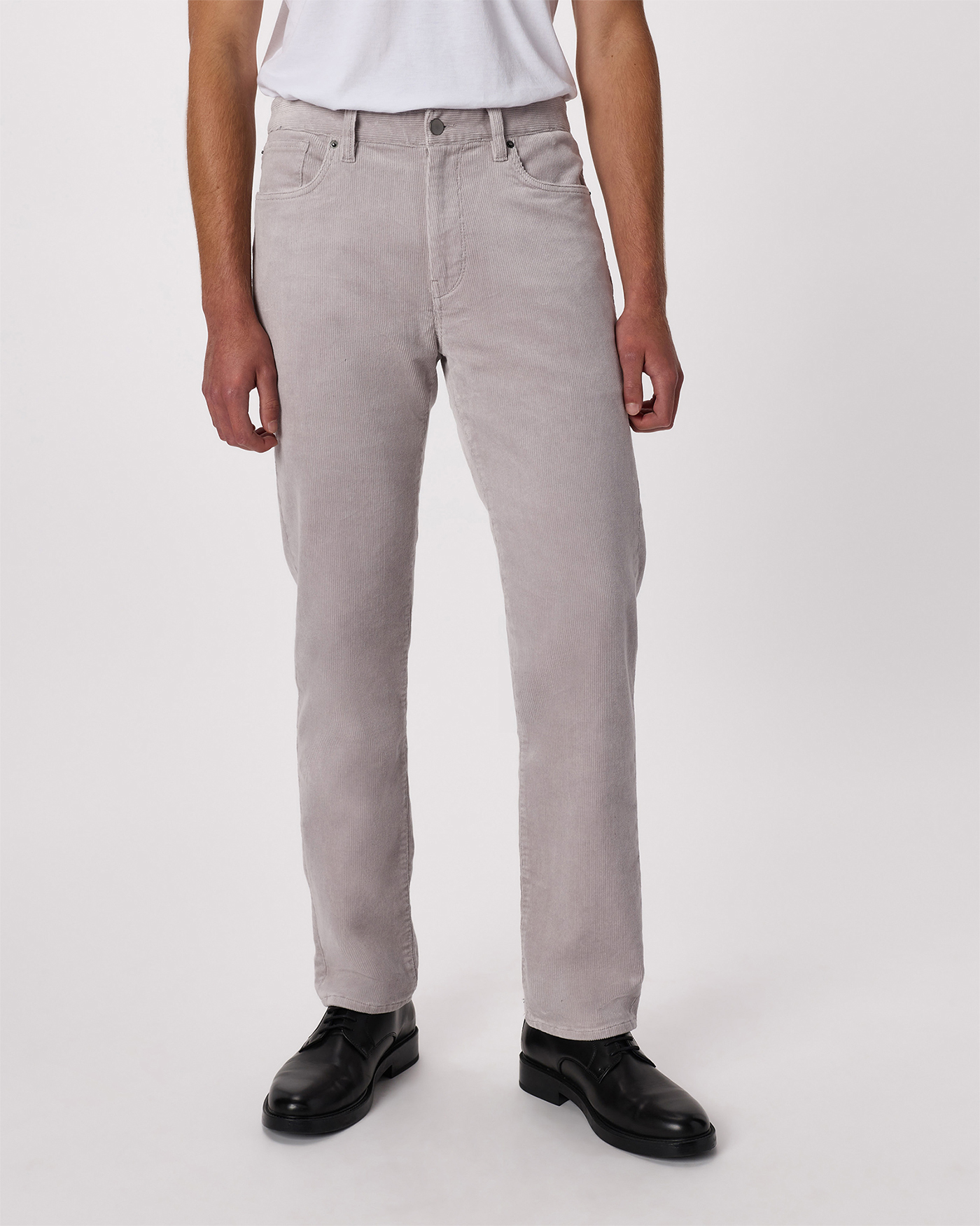 Quince Men's Organic Stretch Corduroy 5-pocket Pants In Gray