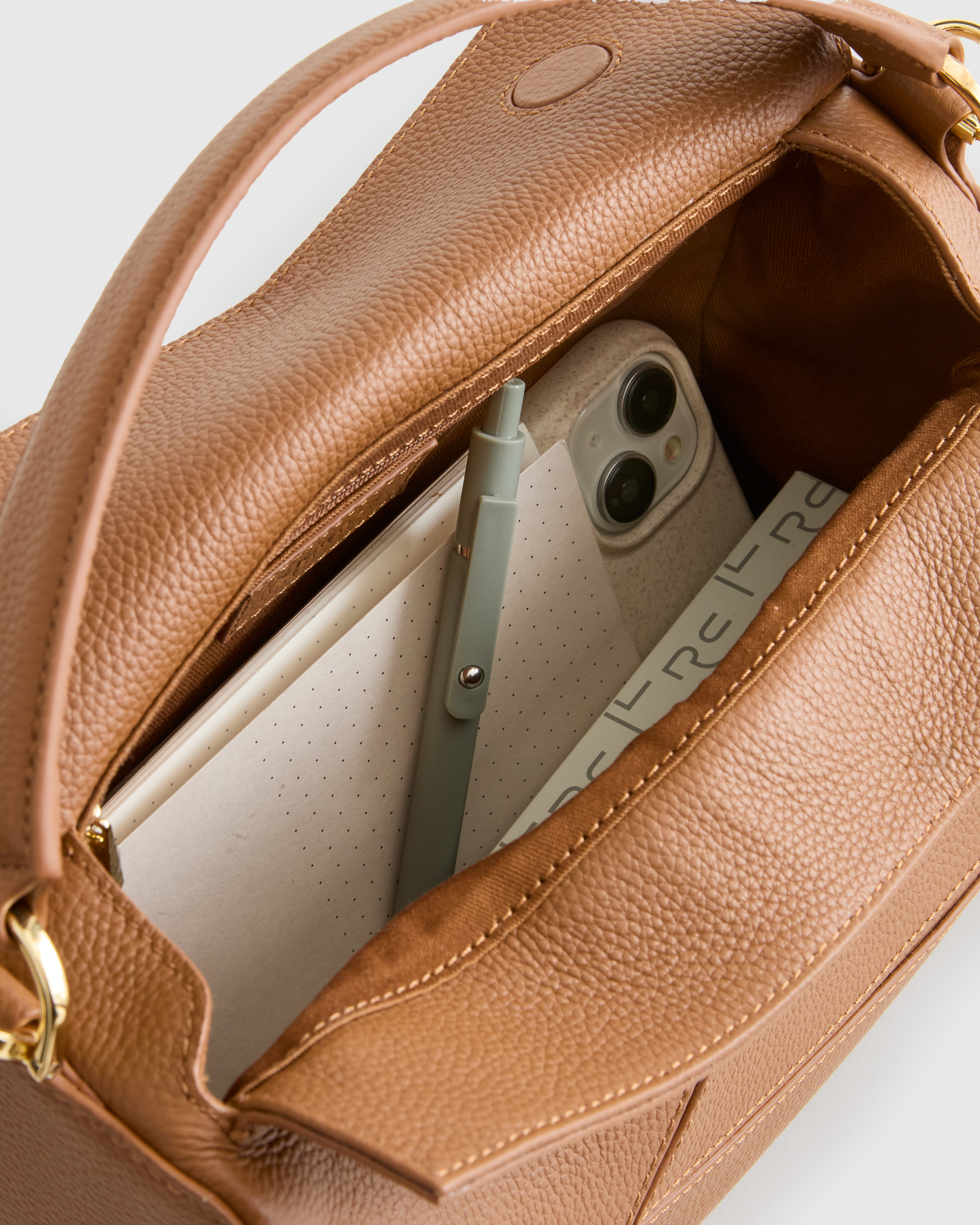 Italian Leather Patchwork Crossbody