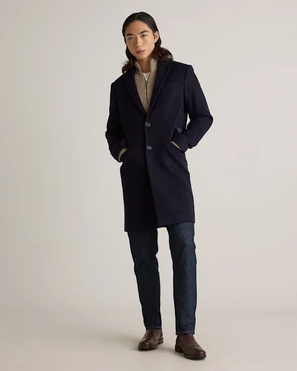 Italian Wool Overcoat