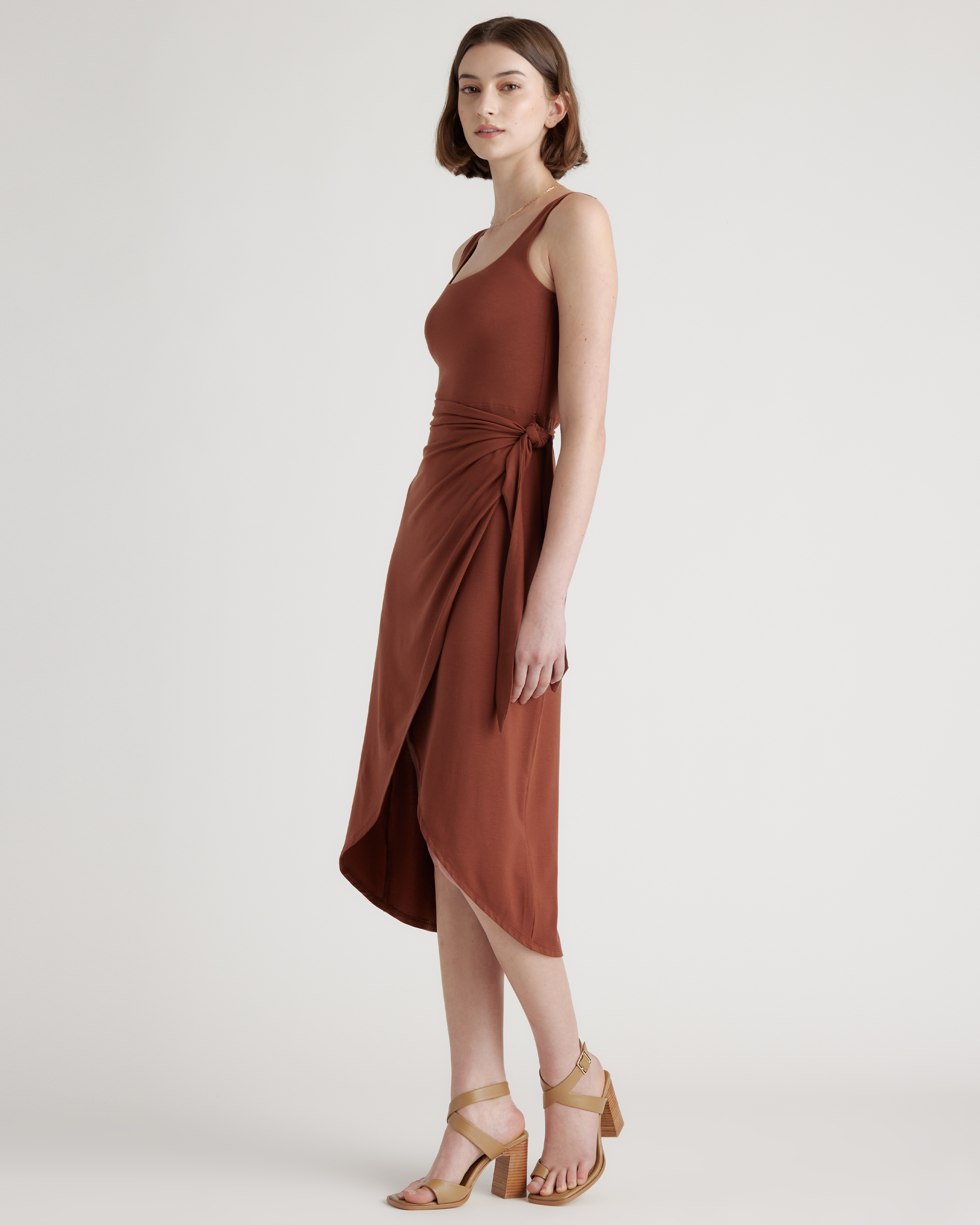 Tencel Jersey Side Tie Dress