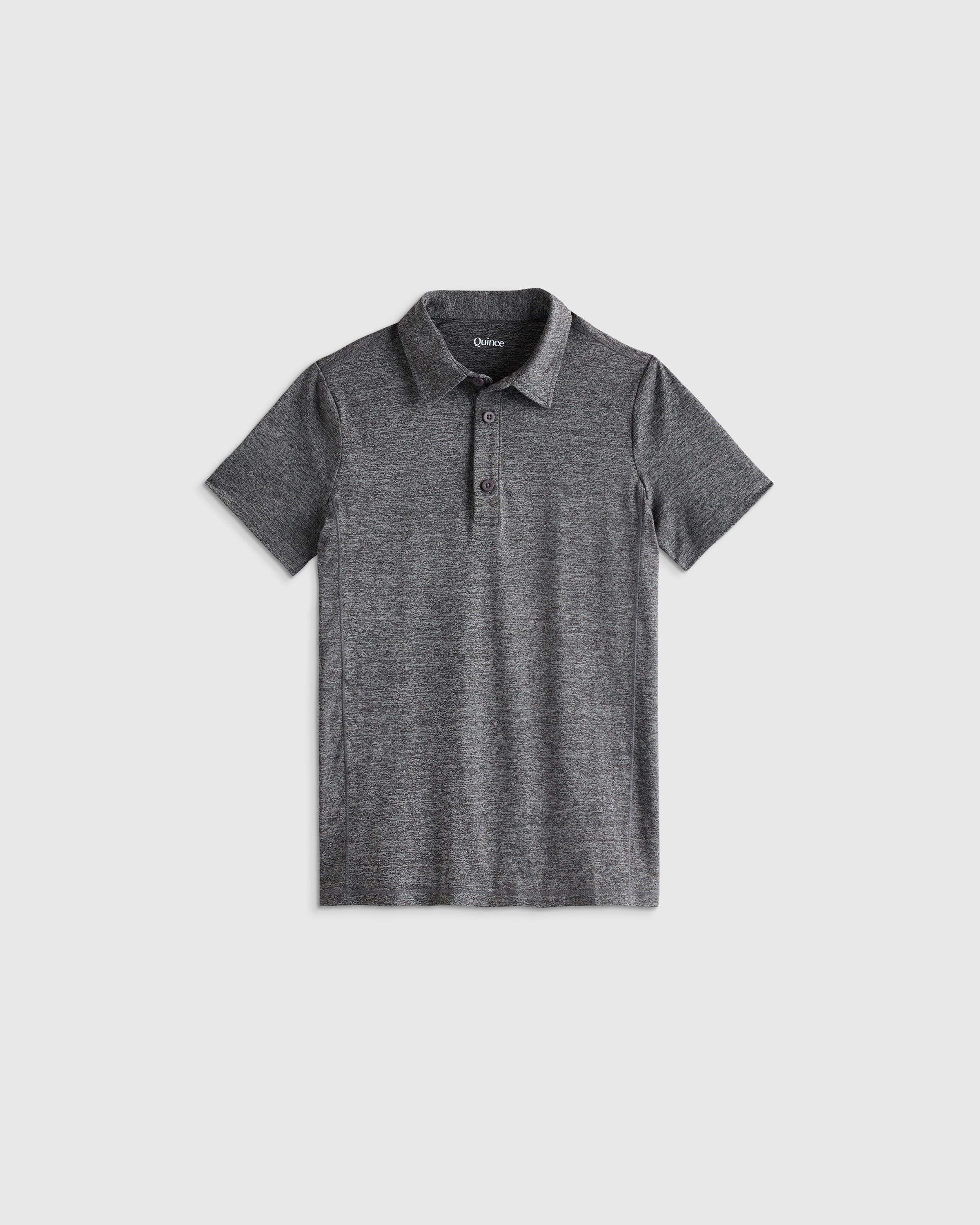 Charcoal Flowknit Breeze Polo 