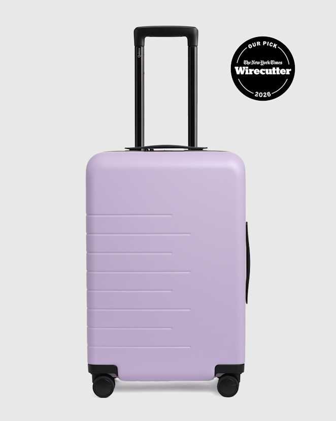 Lavender Carry-On Suitcase