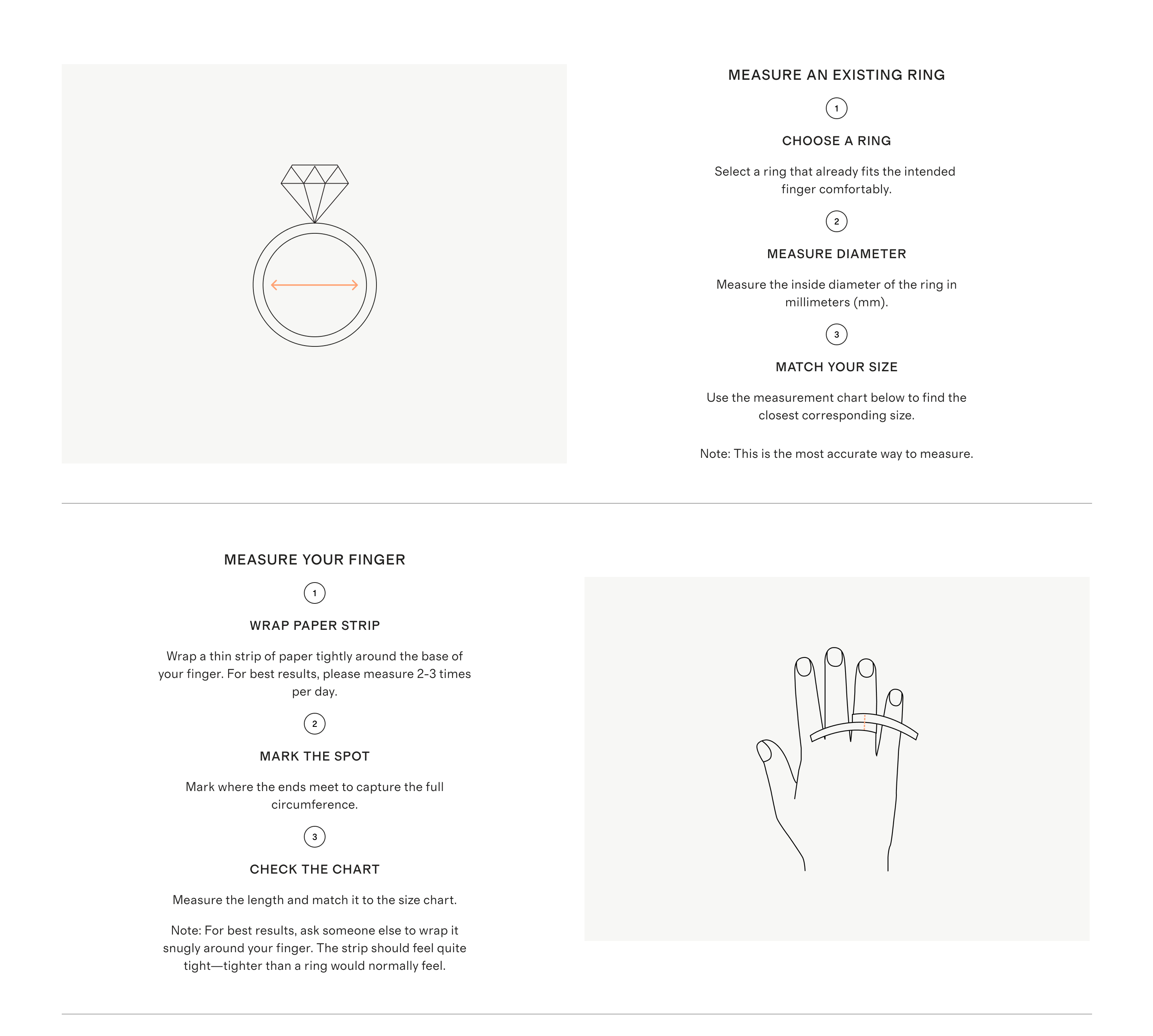 Measure banner desktop