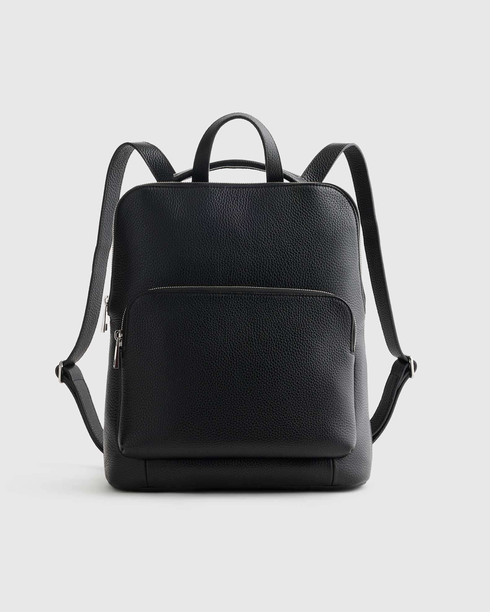 Italian Leather Convertible Backpack