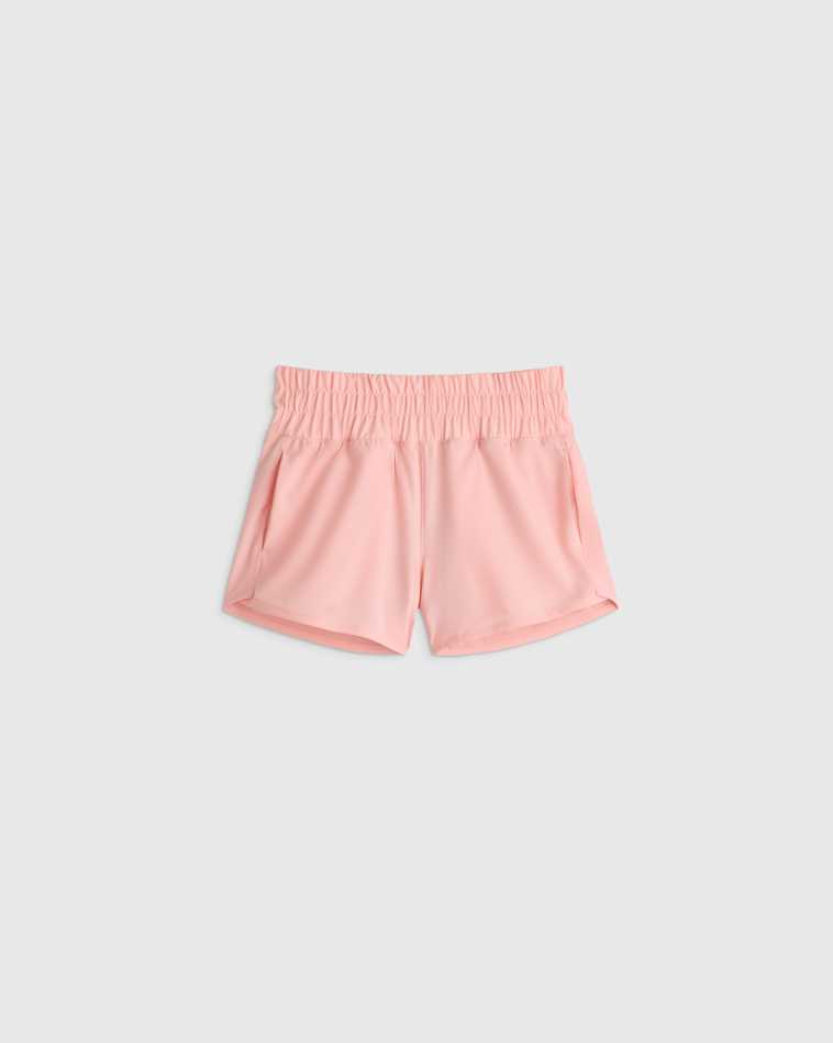 Coral Pink Active Run Short