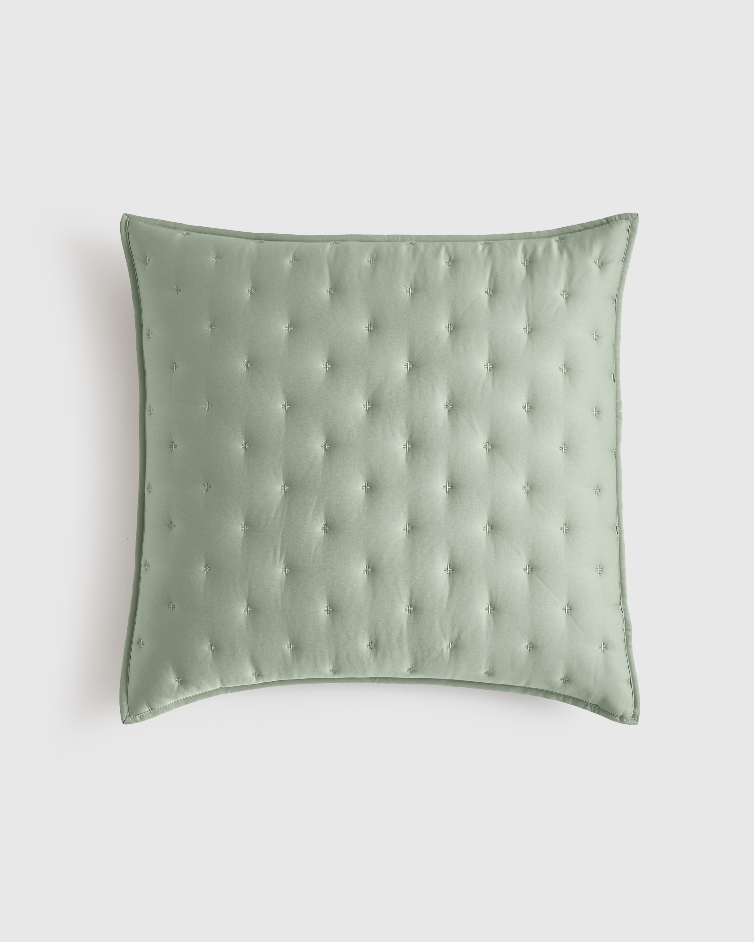 Sage Bamboo Dream Quilted Euro Sham