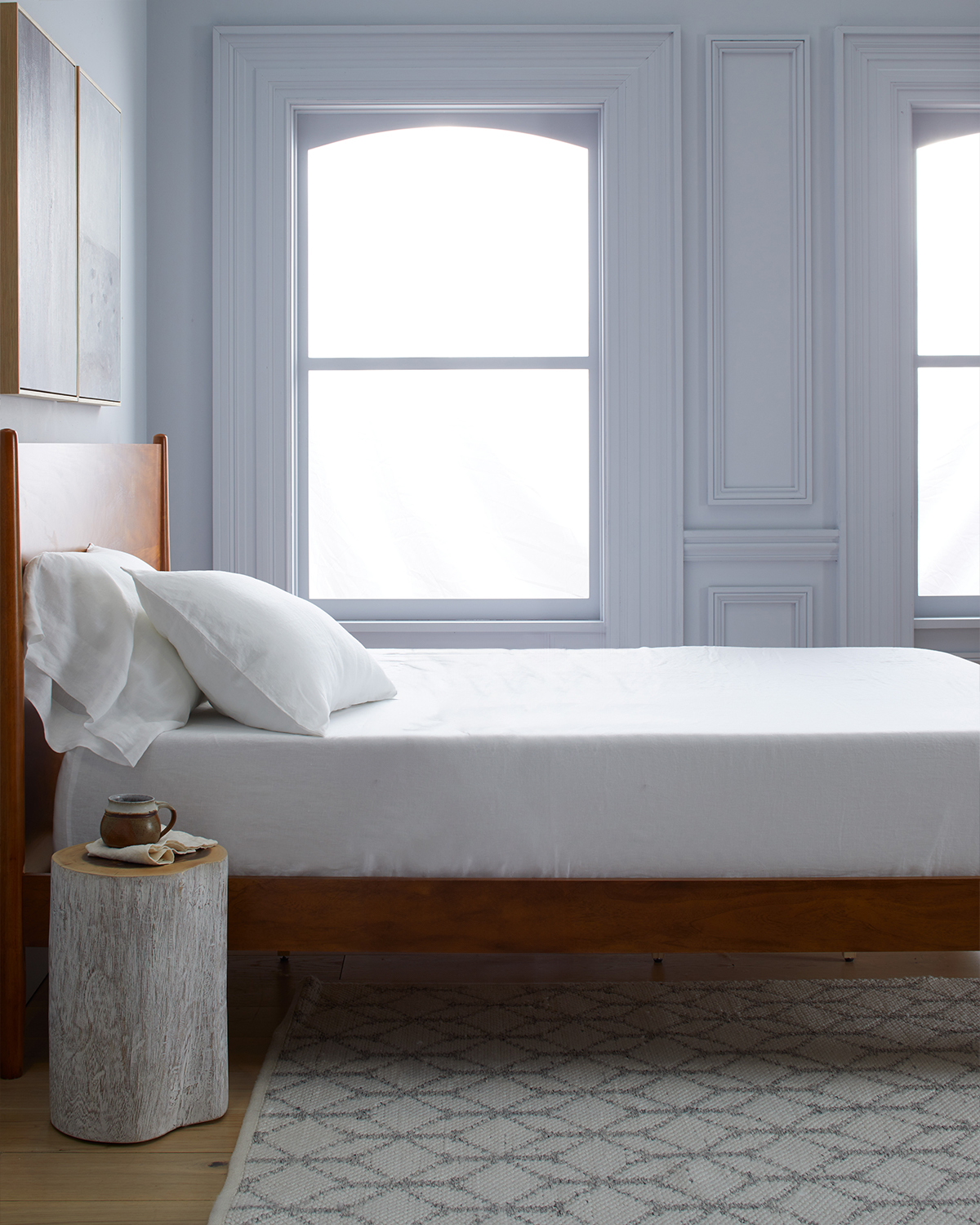 Quince European Linen Fitted Sheet - Thumbnail 4