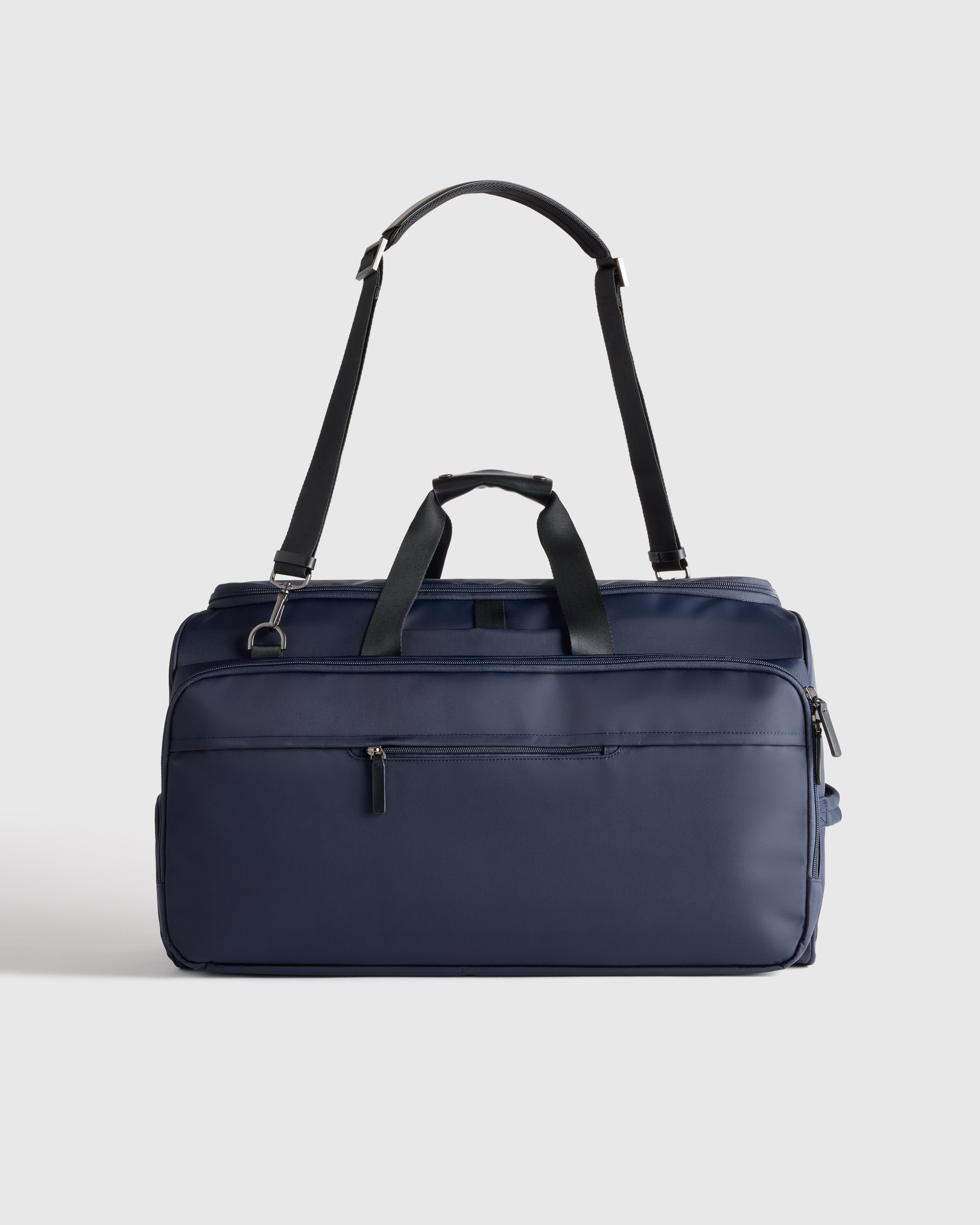 Navy Voyage Nylon Garment Duffle