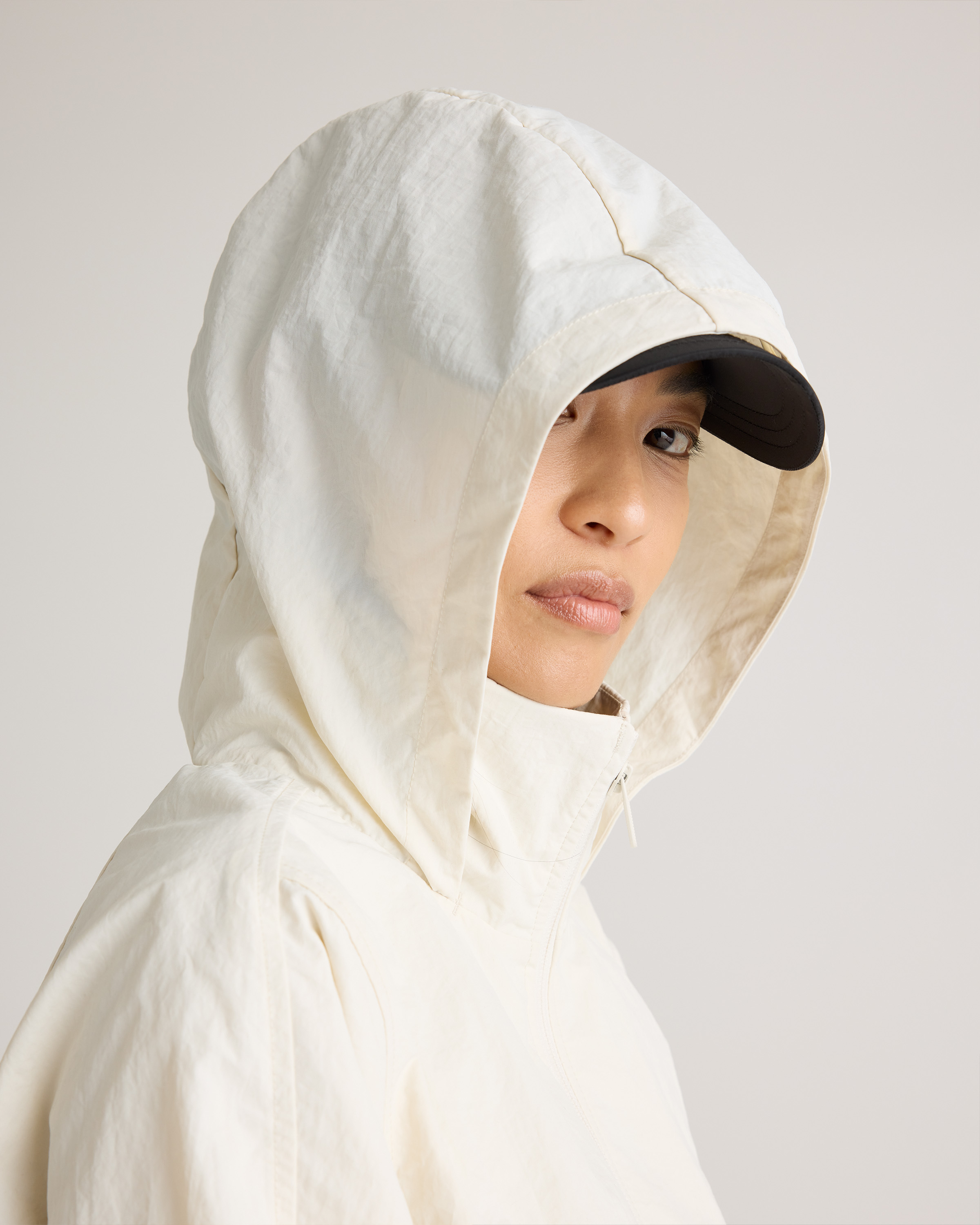 【新品】STATE OF MIND waterproof blouse ブルゾン CROPPED FIT WATER REPELLENT JACKET - Navy blue | ZARA United States