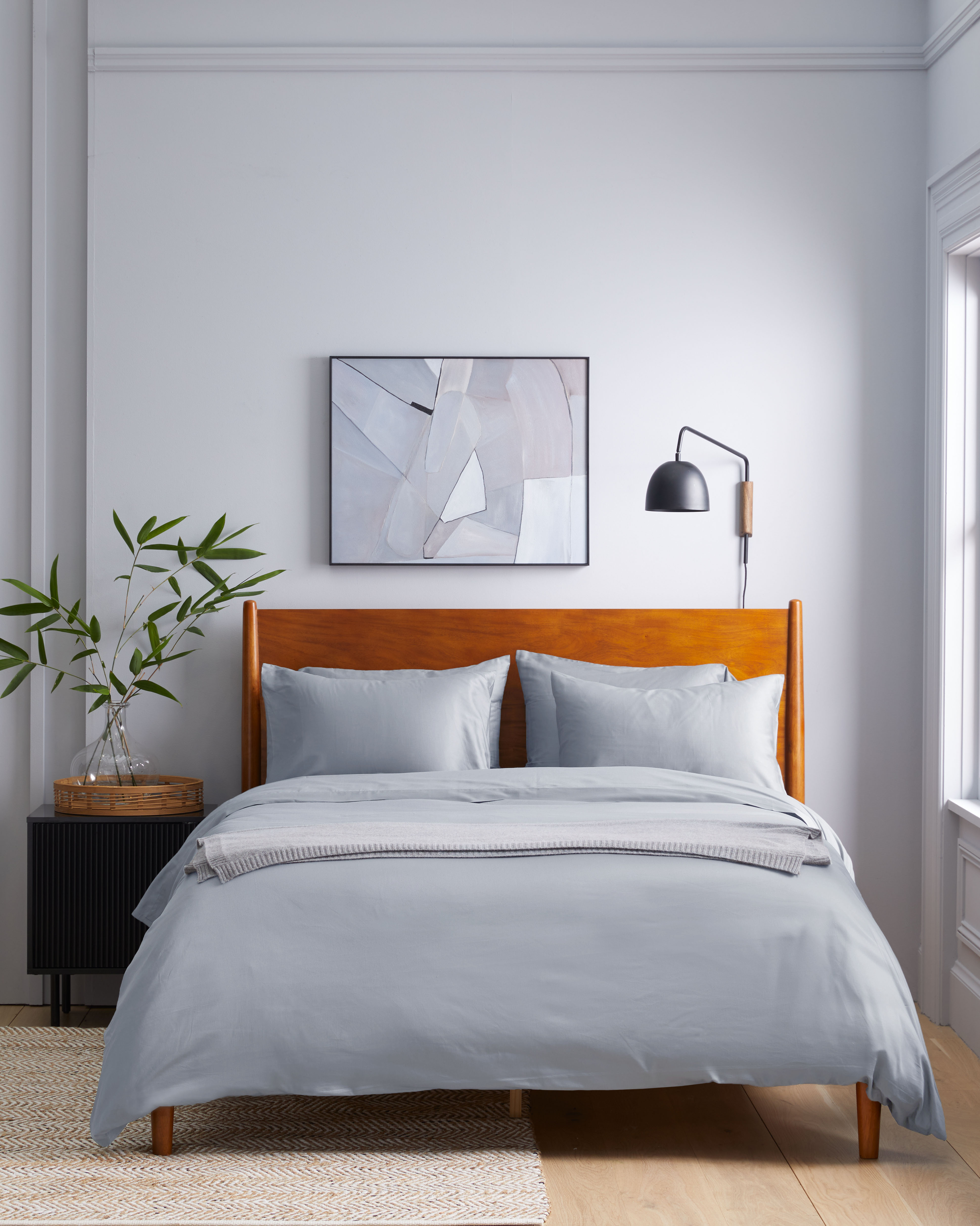 Luxury Organic Sateen Duvet Cover Set - Thumbnail 4