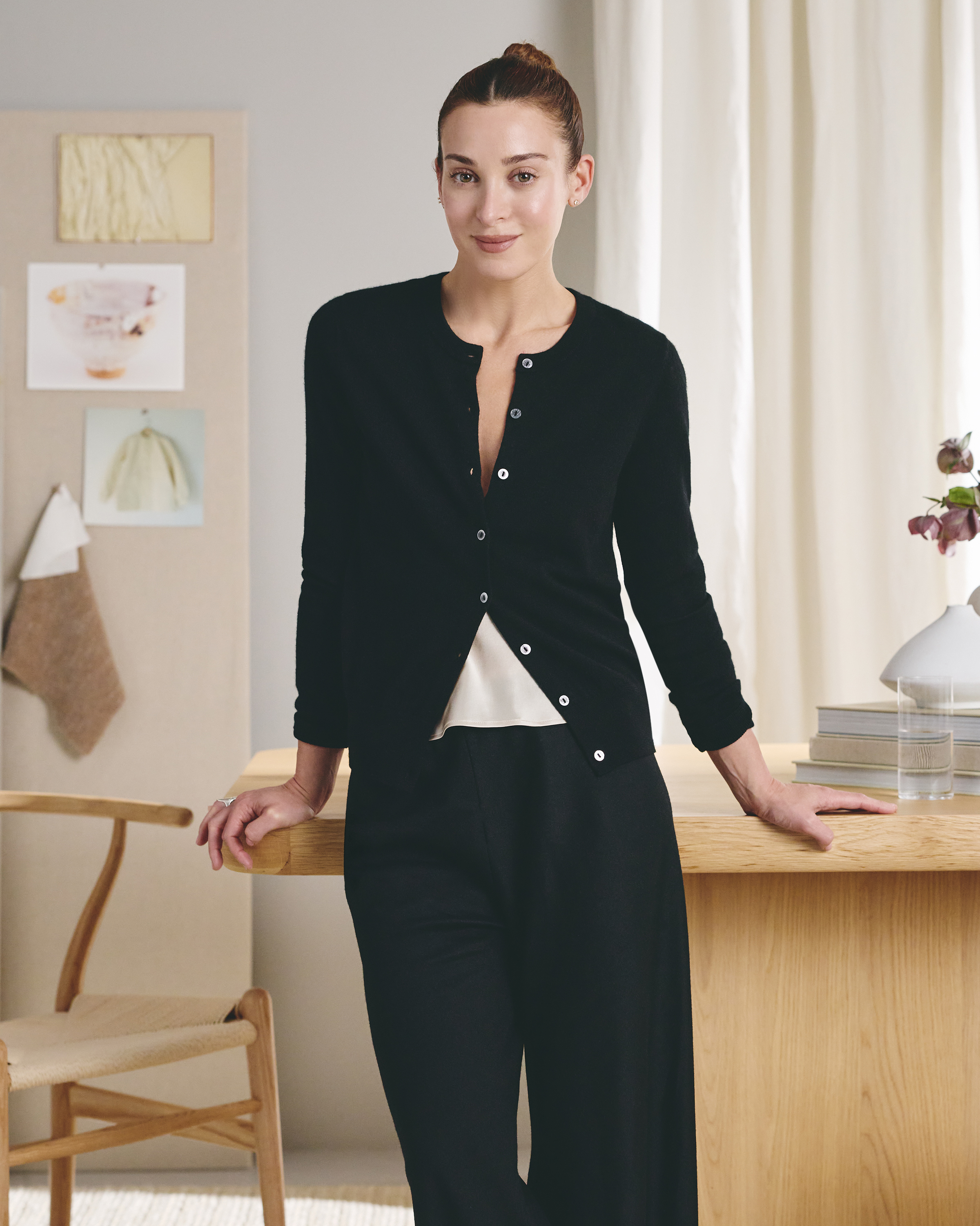 Mongolian Cashmere Cardigan Sweater Mongolian Cashmere Cardigan Sweater