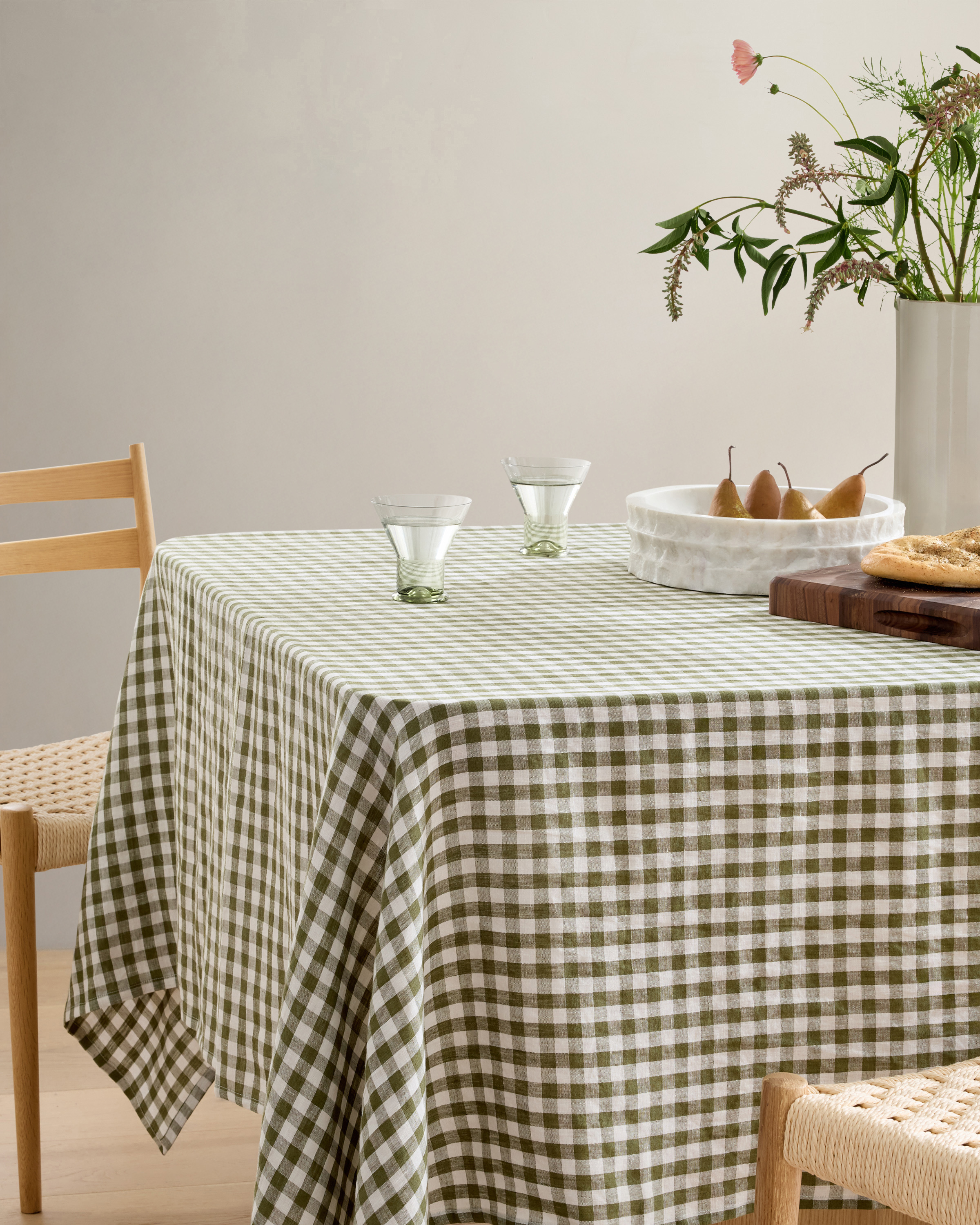 European Linen Tablecloth - 70x90
