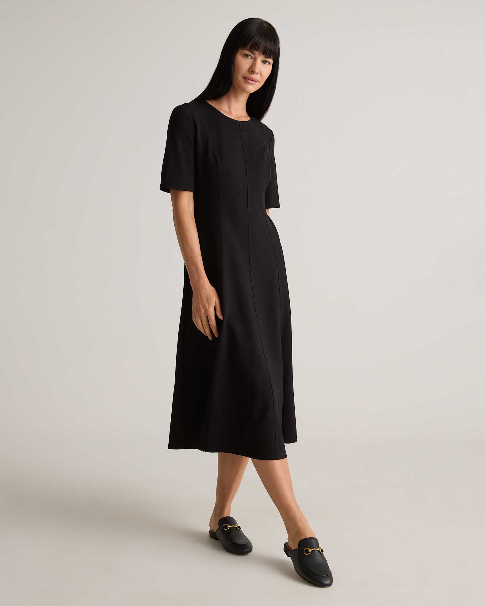 black stretch midi dress Buy Roman Black Stretch Cross-Over Midi Dress from Next USA
