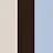 Bone / Brown / Mountain Spring Blue Variegated Stripe