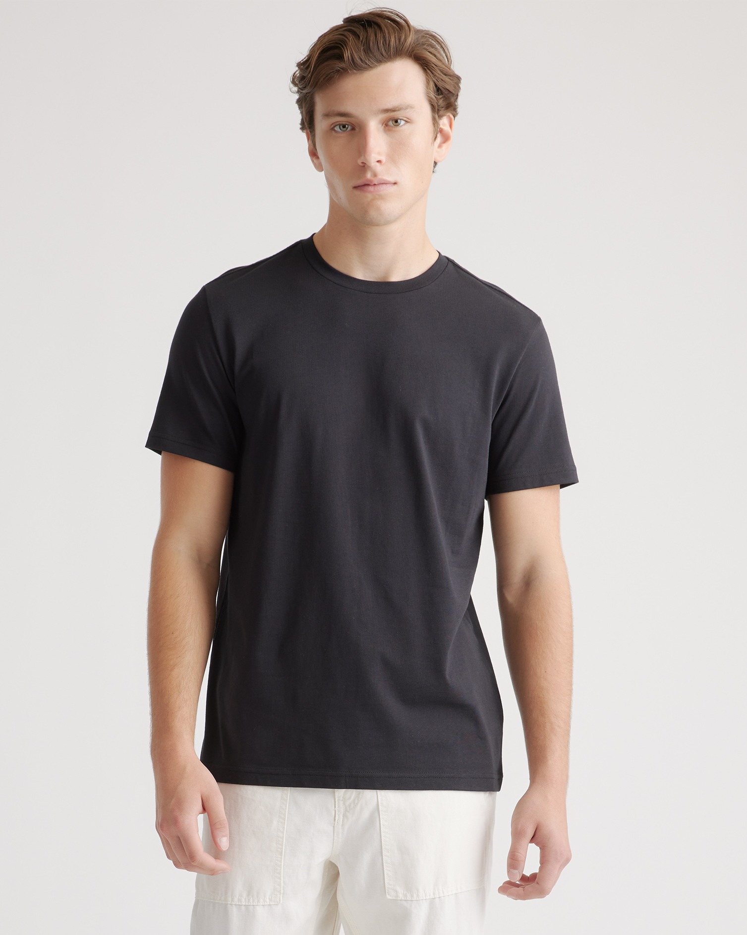 Cotton Modal Short Sleeve Henley Tee