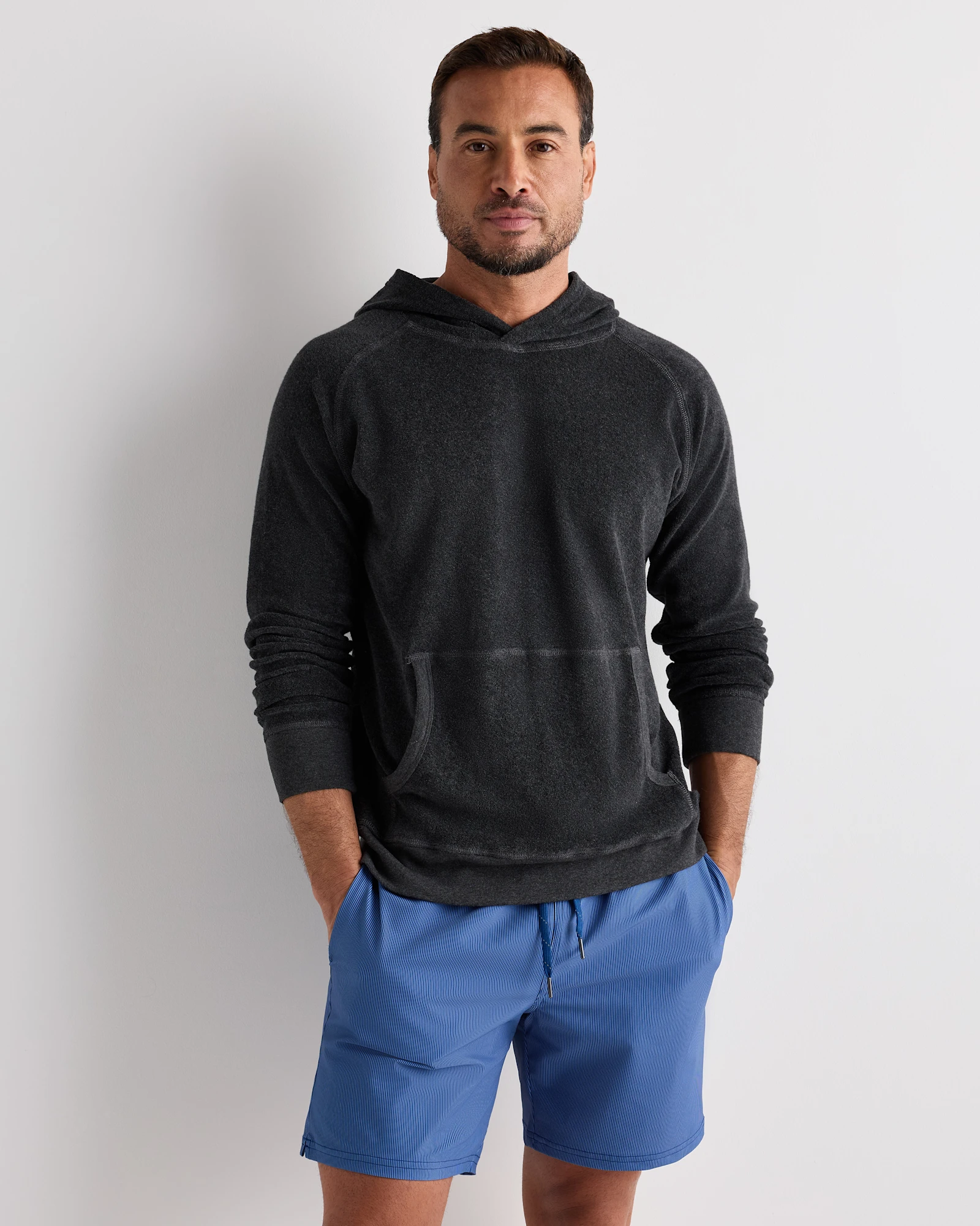 100% Organic Cotton Terry Towel Pullover Hoodie