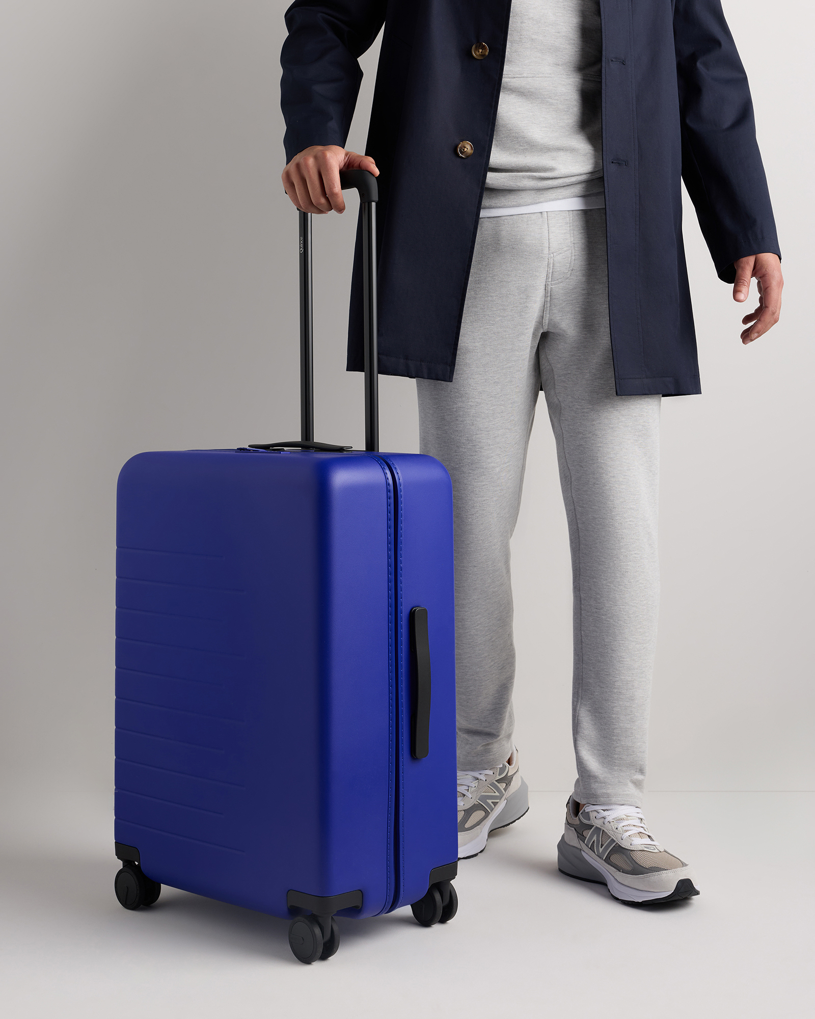 Medium Check-In Suitcase in Coastal Cobalt