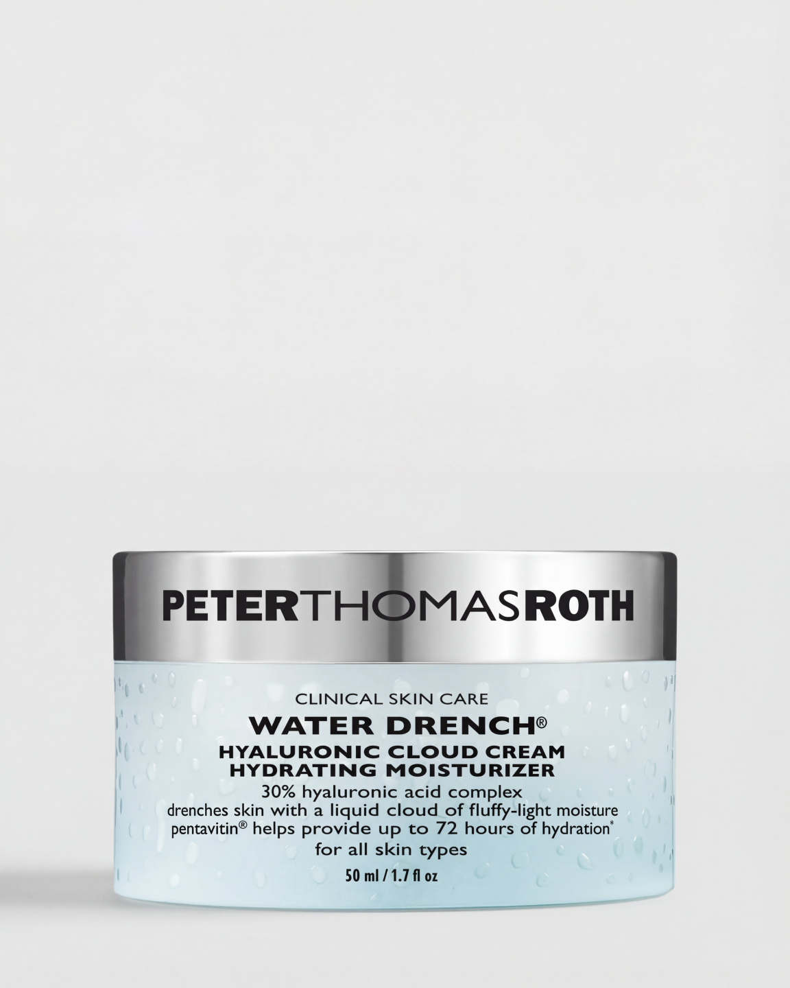 No Color Water Drench Hyaluronic Cloud Cream Hydrating Moisturizer by Peter Thomas Roth