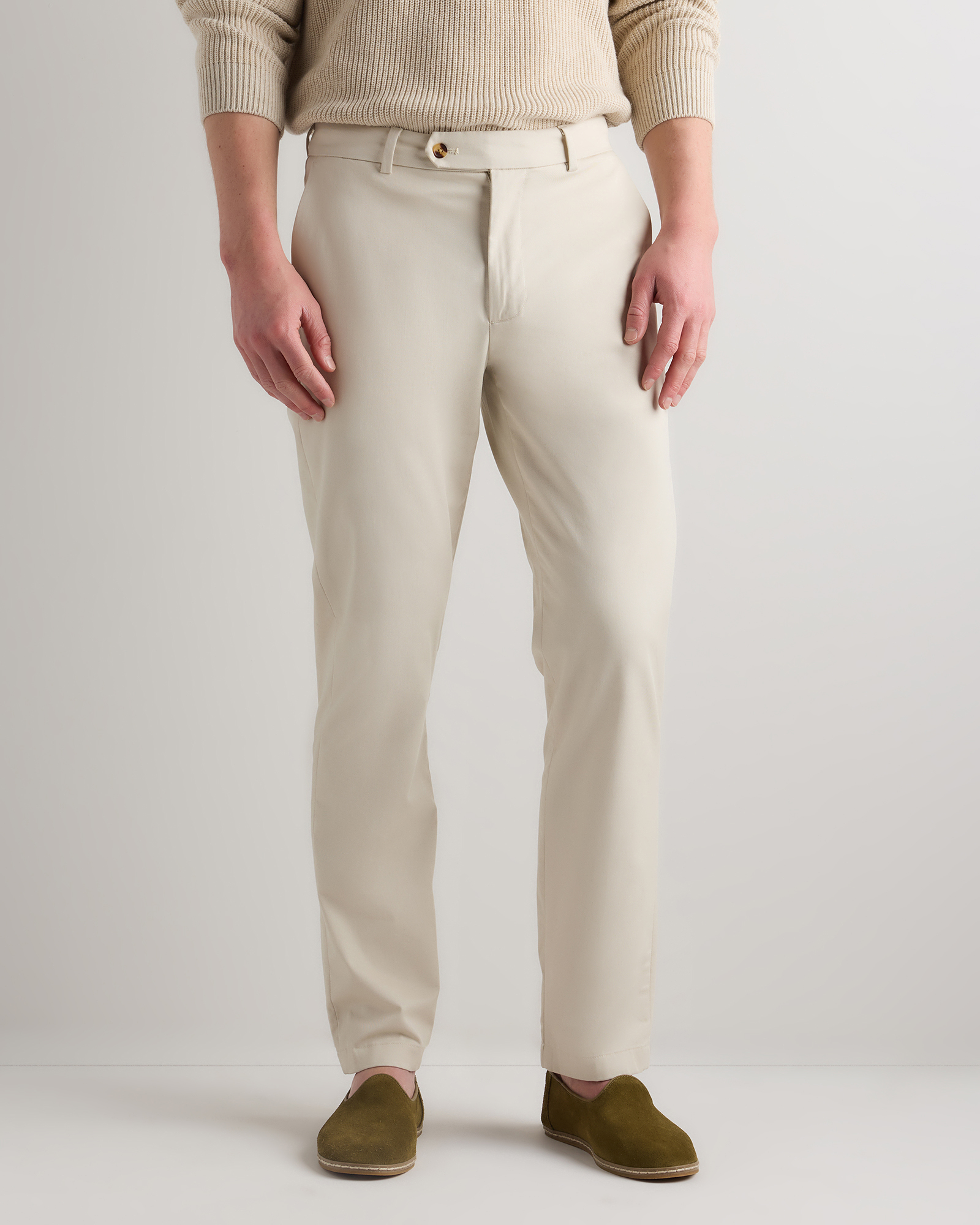 Stone Organic Non-Iron Chino Pants - Straight