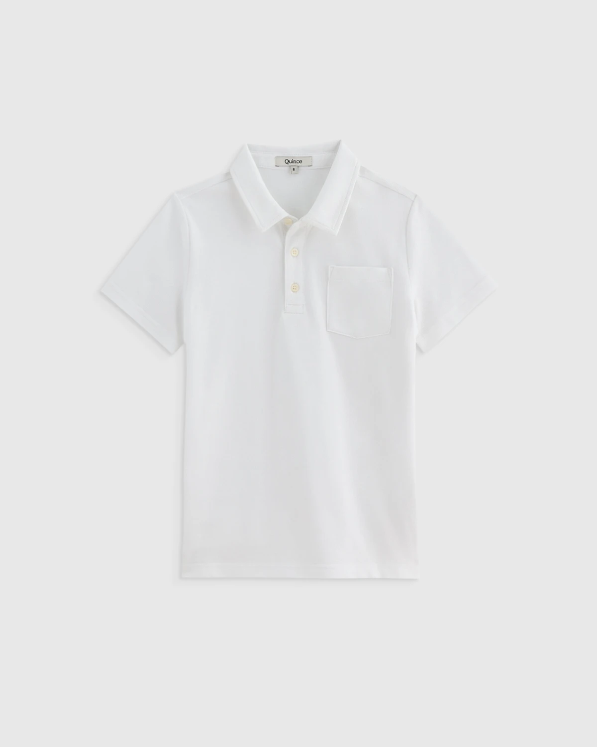 Organic Cotton Short Sleeve Pique Polo - Kid