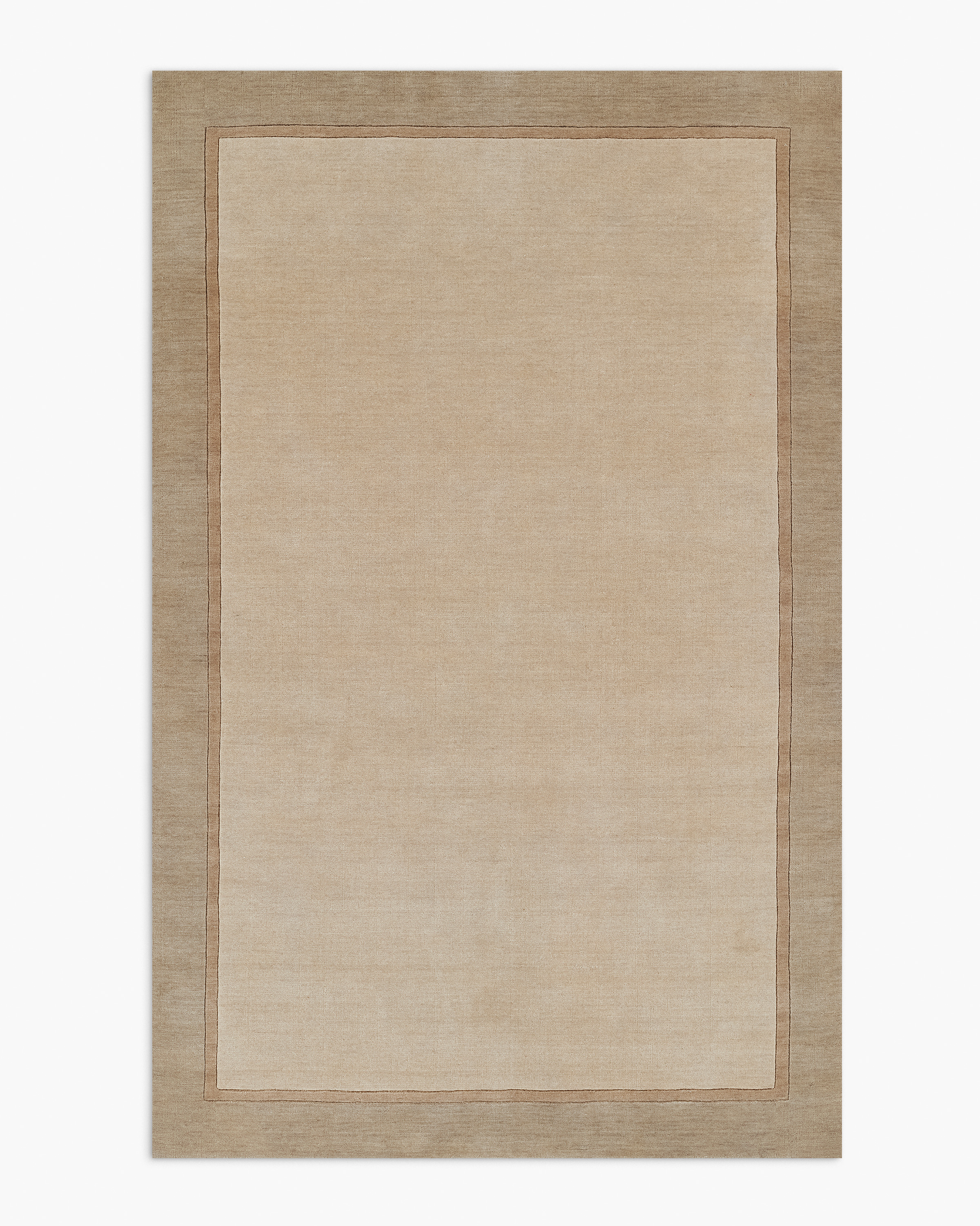 Taupe Delaney Hand-Loomed Wool Rug