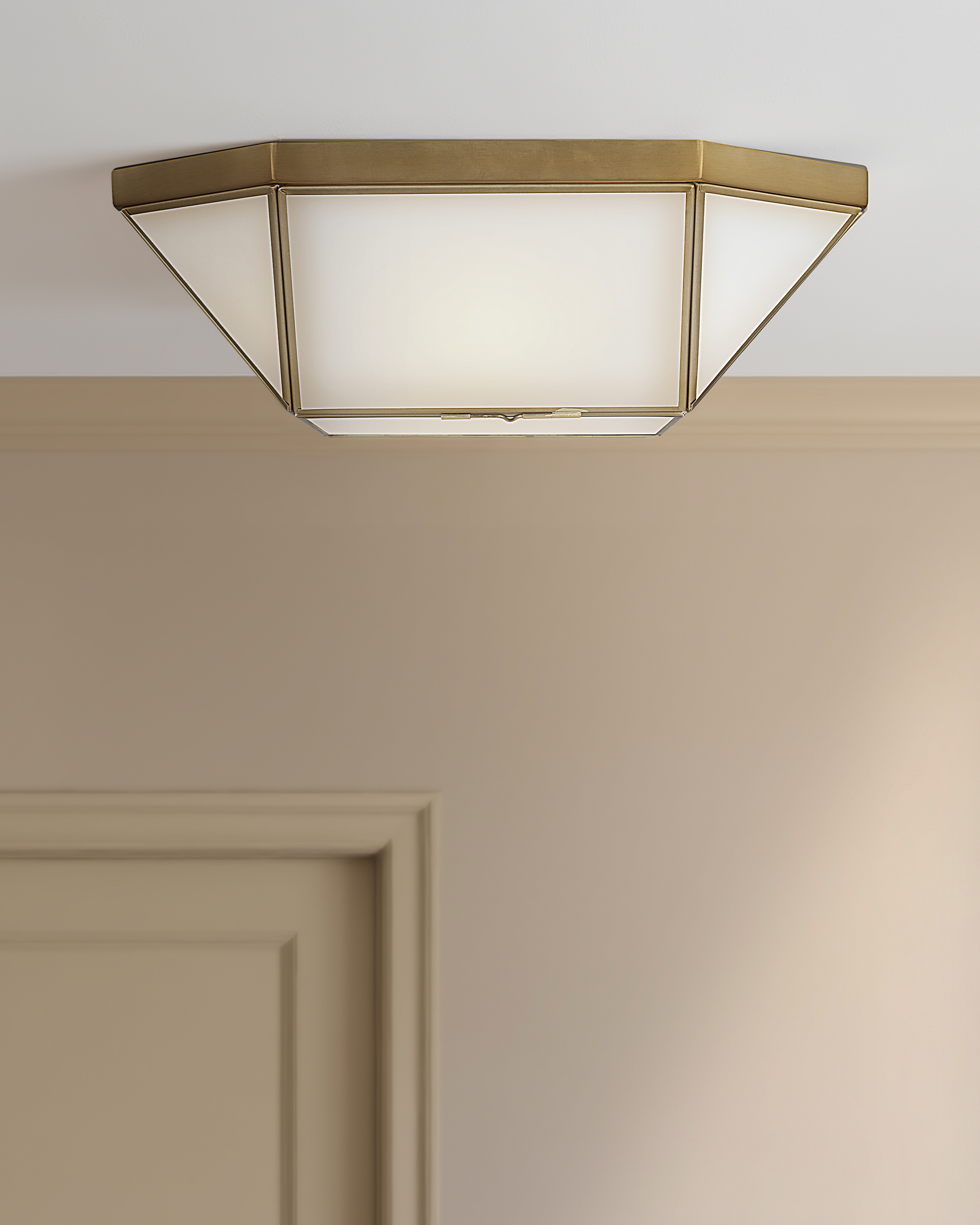 Geometric Steel Flush Mount - thumbnail 6