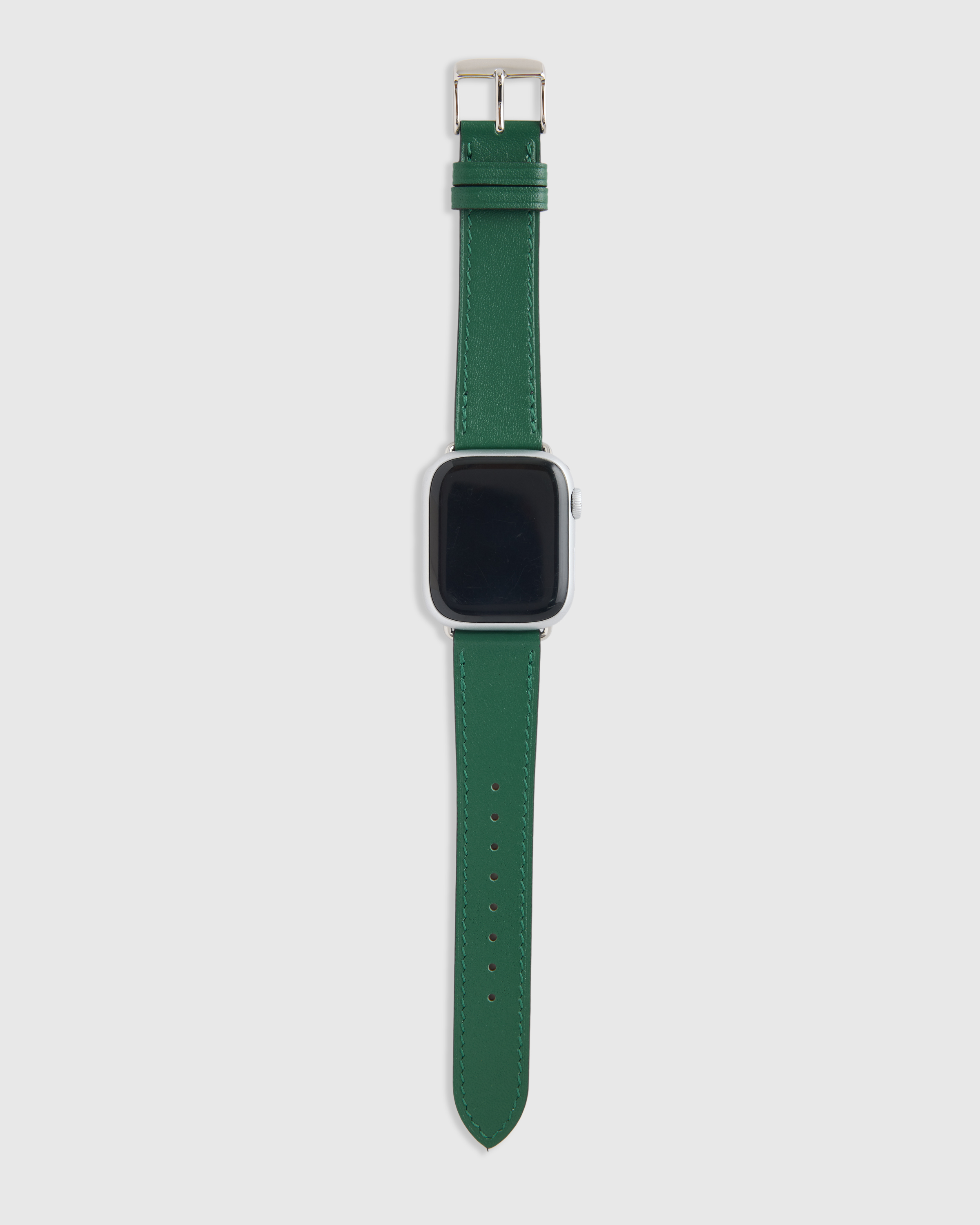 ⌚️Quince dark green leather double wrap Apple watch band for Smartwatch. NWT Leather Smartwatch Band in Dark Green main image 3