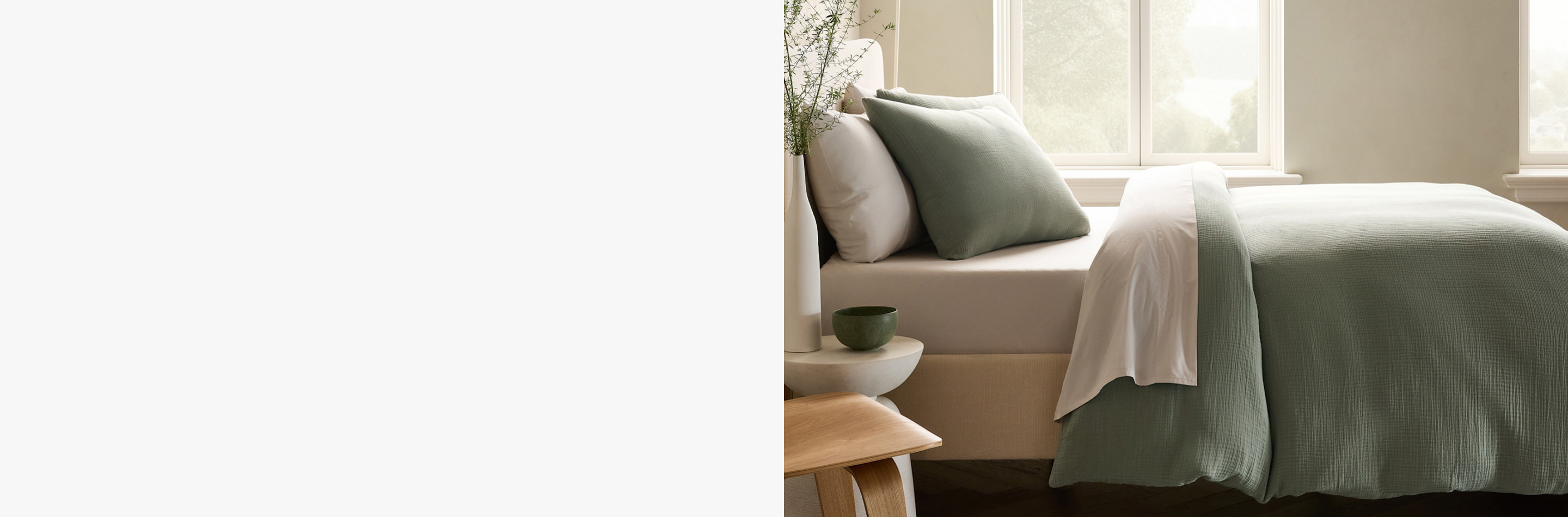 Cotton Gauze Bedding: The Lightest Cotton You Can Sleep Under | Quince ...