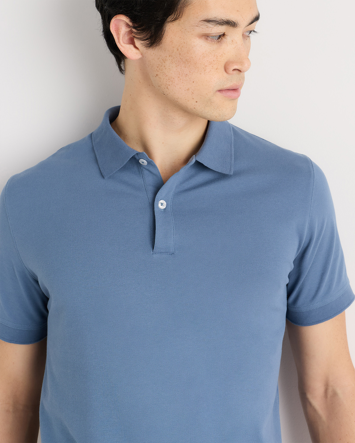 Organic Cotton Pique Polo