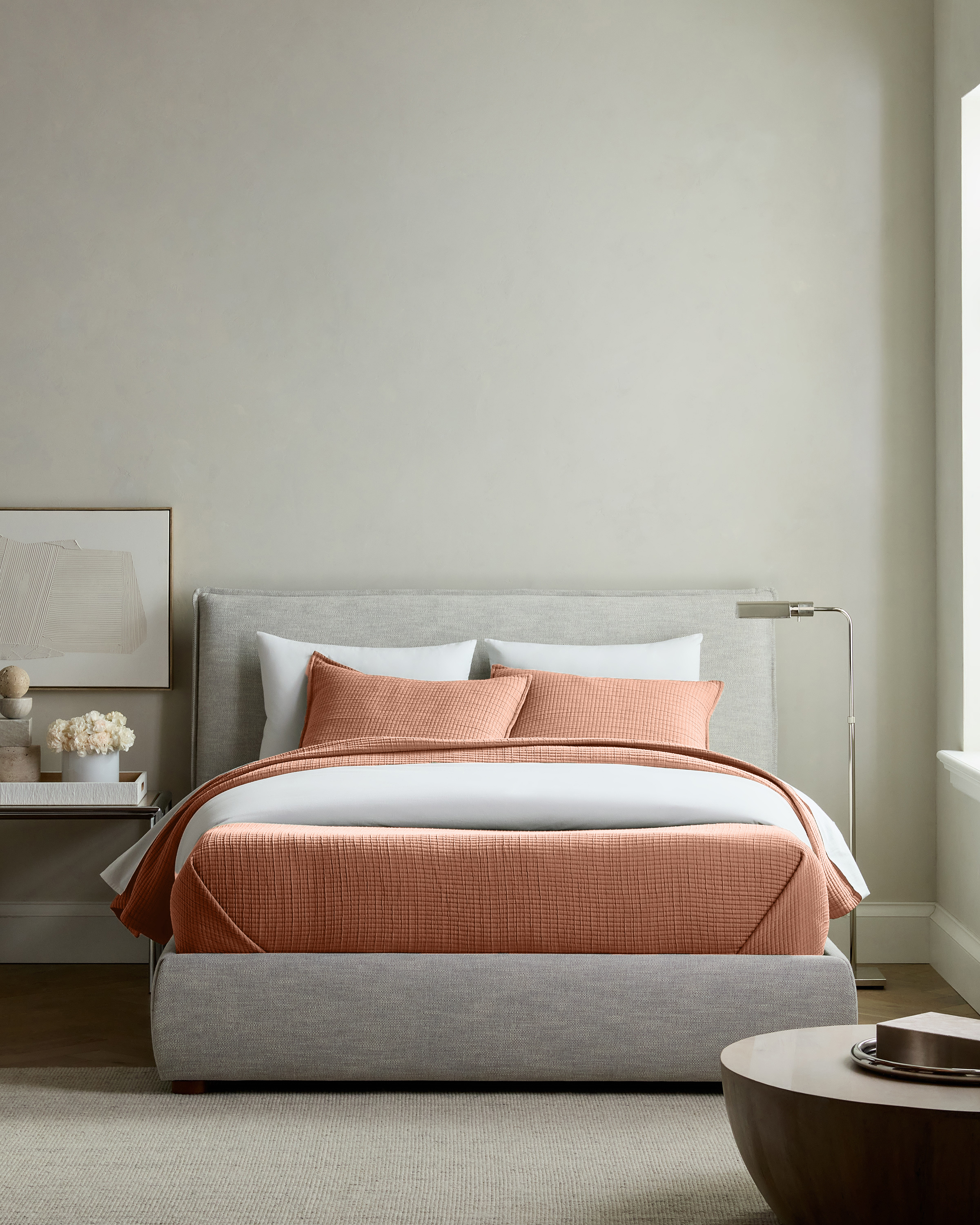 Sedona Organic Ribbed Cotton Coverlet Set