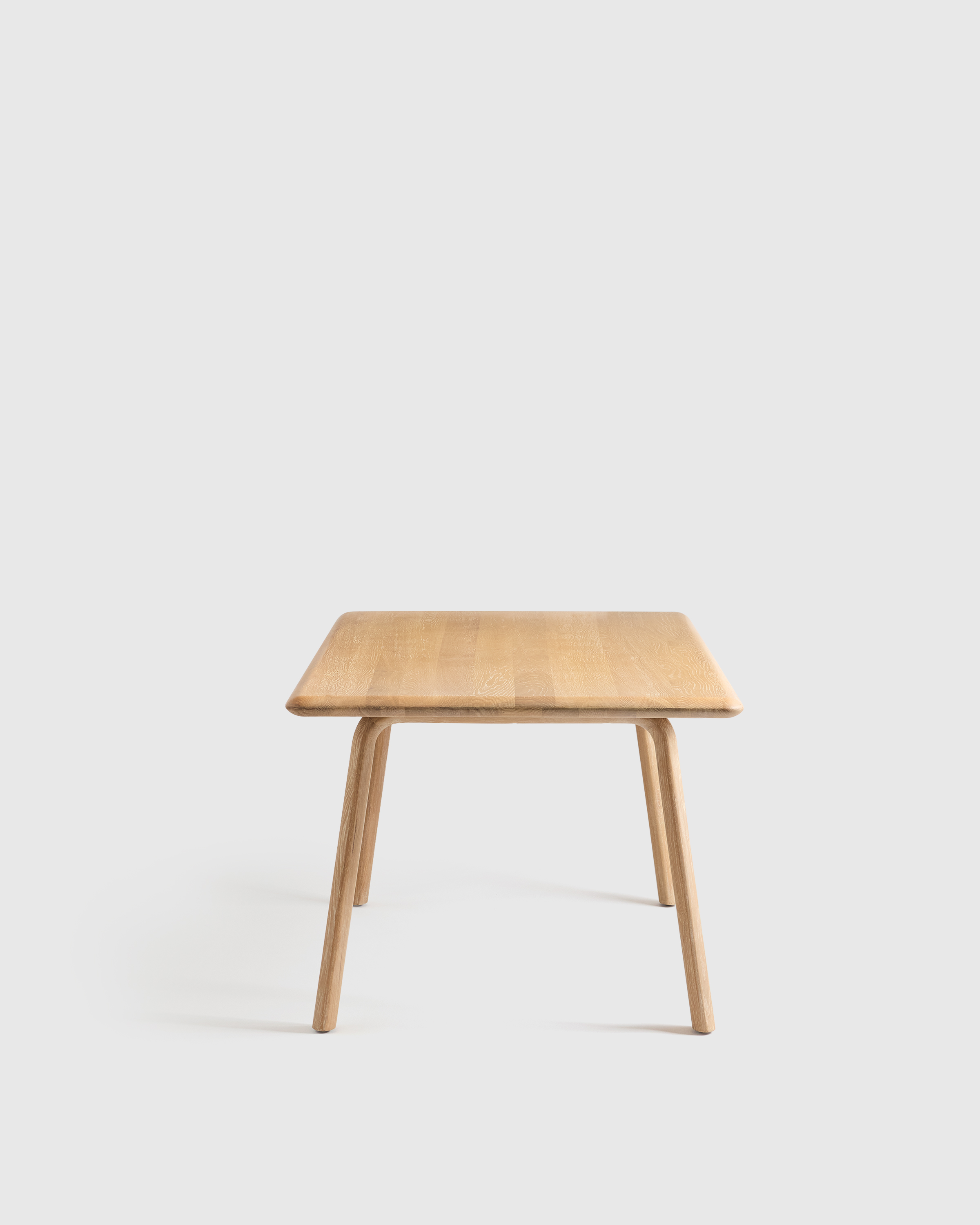 Solid Wood Dining Table with Rounded Legs - thumbnail 6