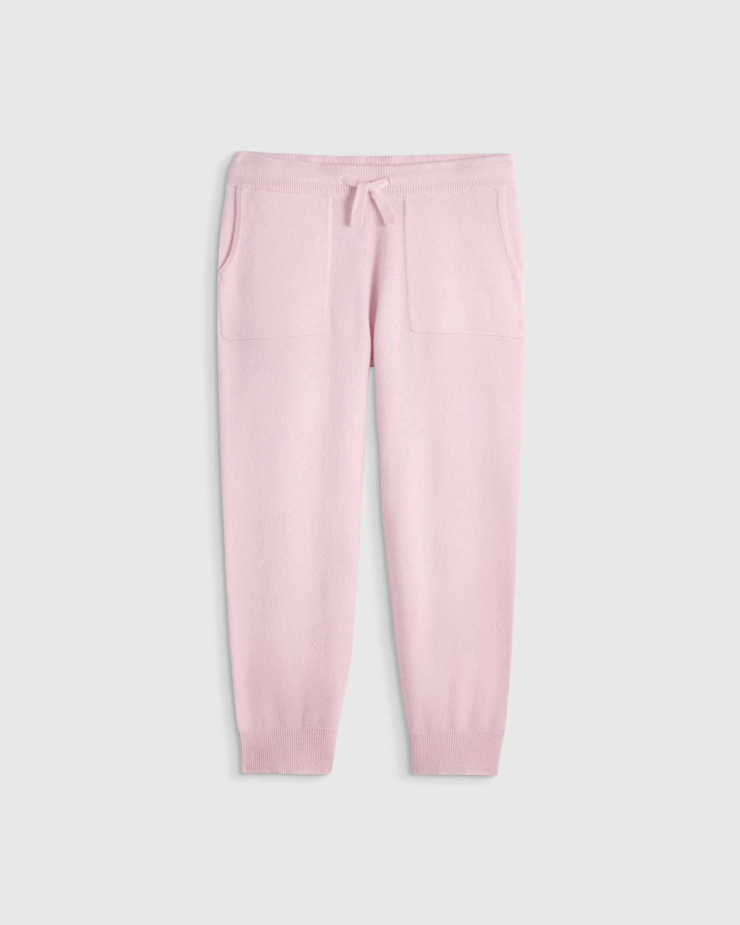 Minimal Pink Washable Cashmere Jogger
